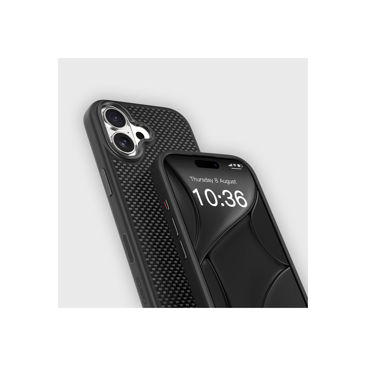 iPhone 17 Aramid Fiber Weave Pattern Case