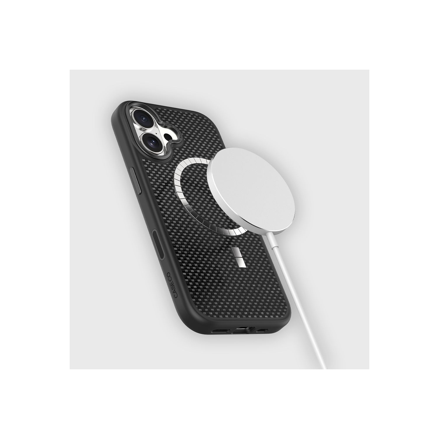 iPhone 17 Aramid Fiber Weave Pattern Case