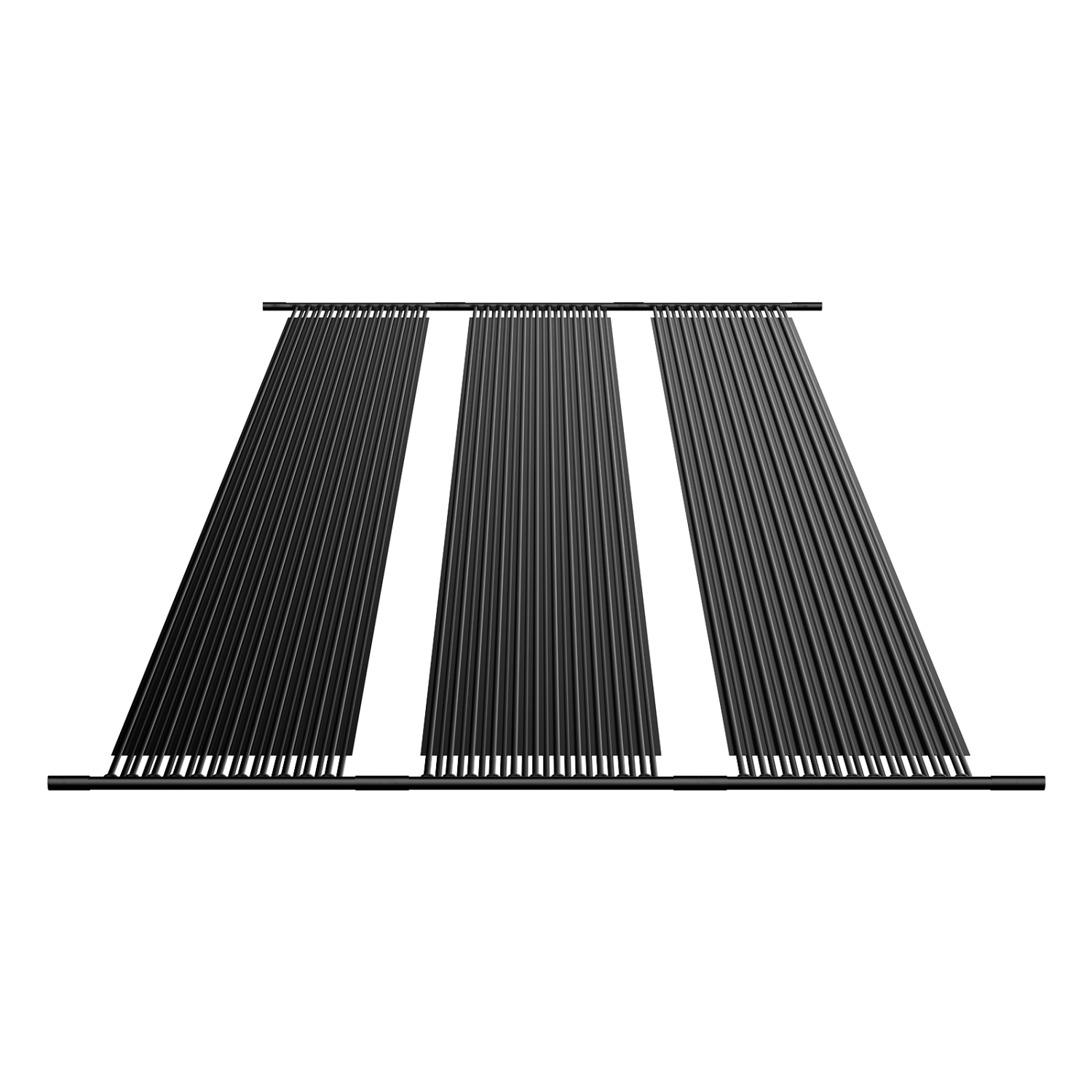 VEVOR 4 x 24 ft Solar Pool Heater,HDPE Pool Heating System - Durable & Weather-Proof,with Complete Accessories,Universal Solar Pool Panel–Raises