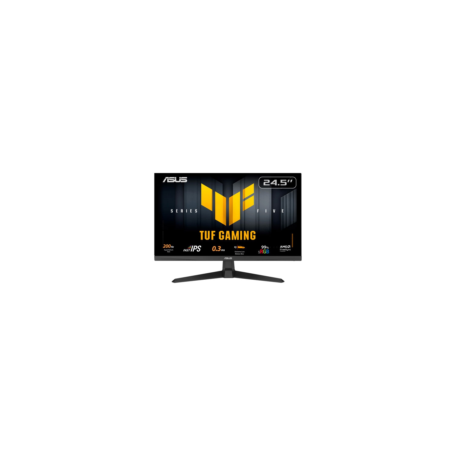 Open Box - Asus TUF 24.5" FHD 200Hz 1ms GTG IPS LED G-Sync FreeSync Gaming Monitor