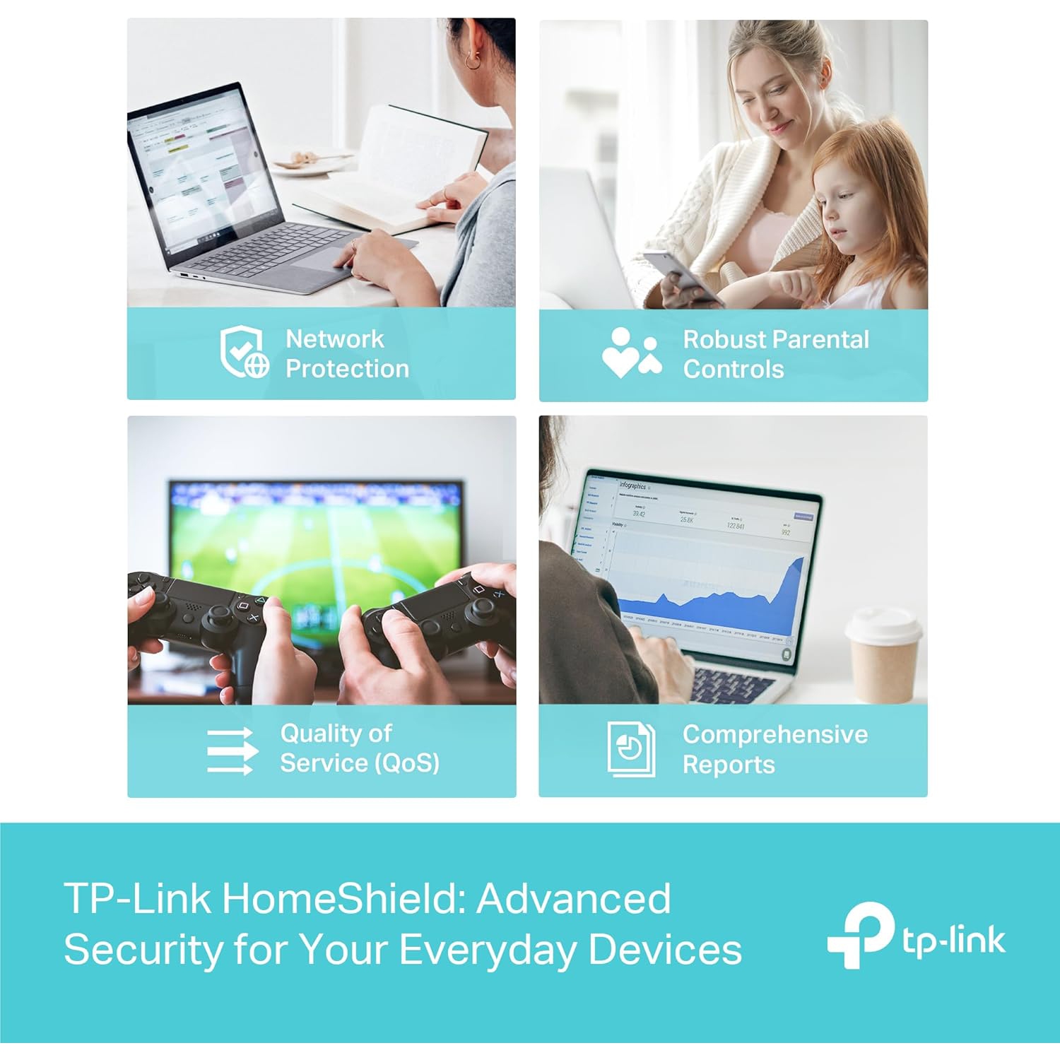 TP-Link AX3000 WiFi 6 Router – Dual Band Gigabit Wireless Internet Router, EasyMesh Compatible, VPN Server/Client, HomeShield Security,...