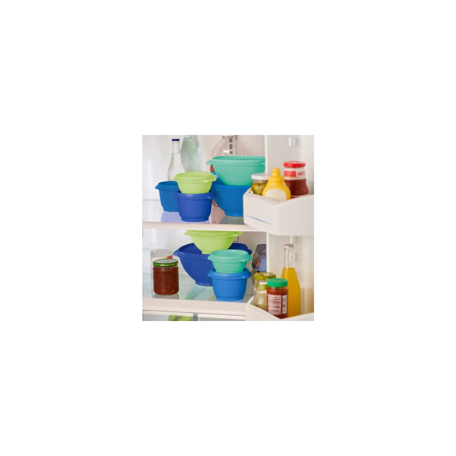 Tupperware , Heritage Collection Food Storage Containers 32-piece, Blue