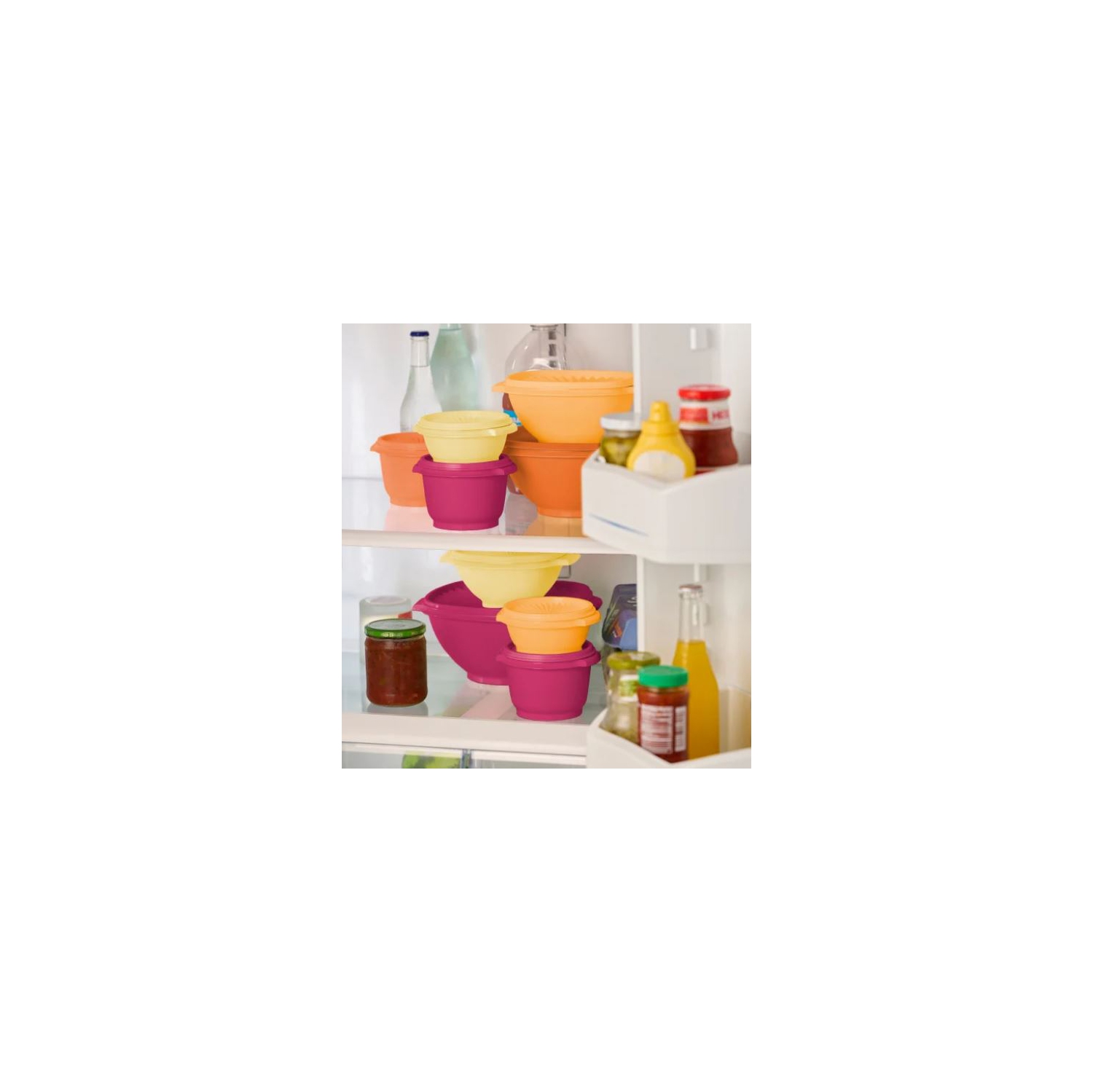 Tupperware , Heritage Collection Food Storage Containers, 32-piece , Red