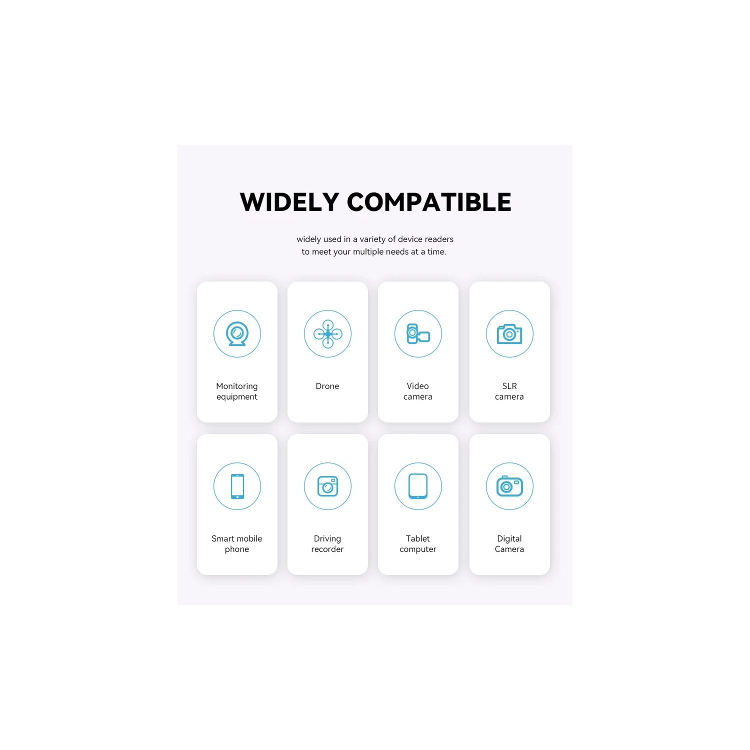 5-in-1 card reader computer USB3.0 can read CF SD TF MS M2, suitable for mobile phones/cameras/tablets