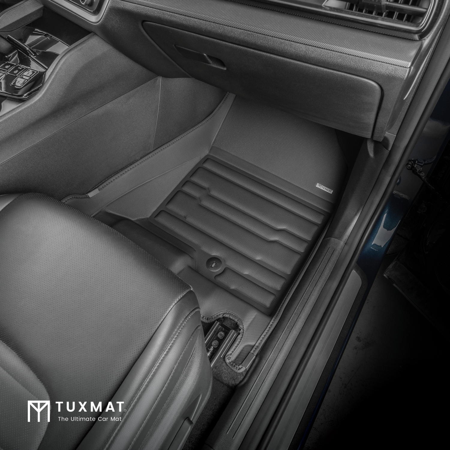 TuxMat - Pour les modèles Kia Sportage à essence 2026 - Tapis de voiture sur mesure - Couverture maximale, toutes saisons, mesurée au laser - Cet