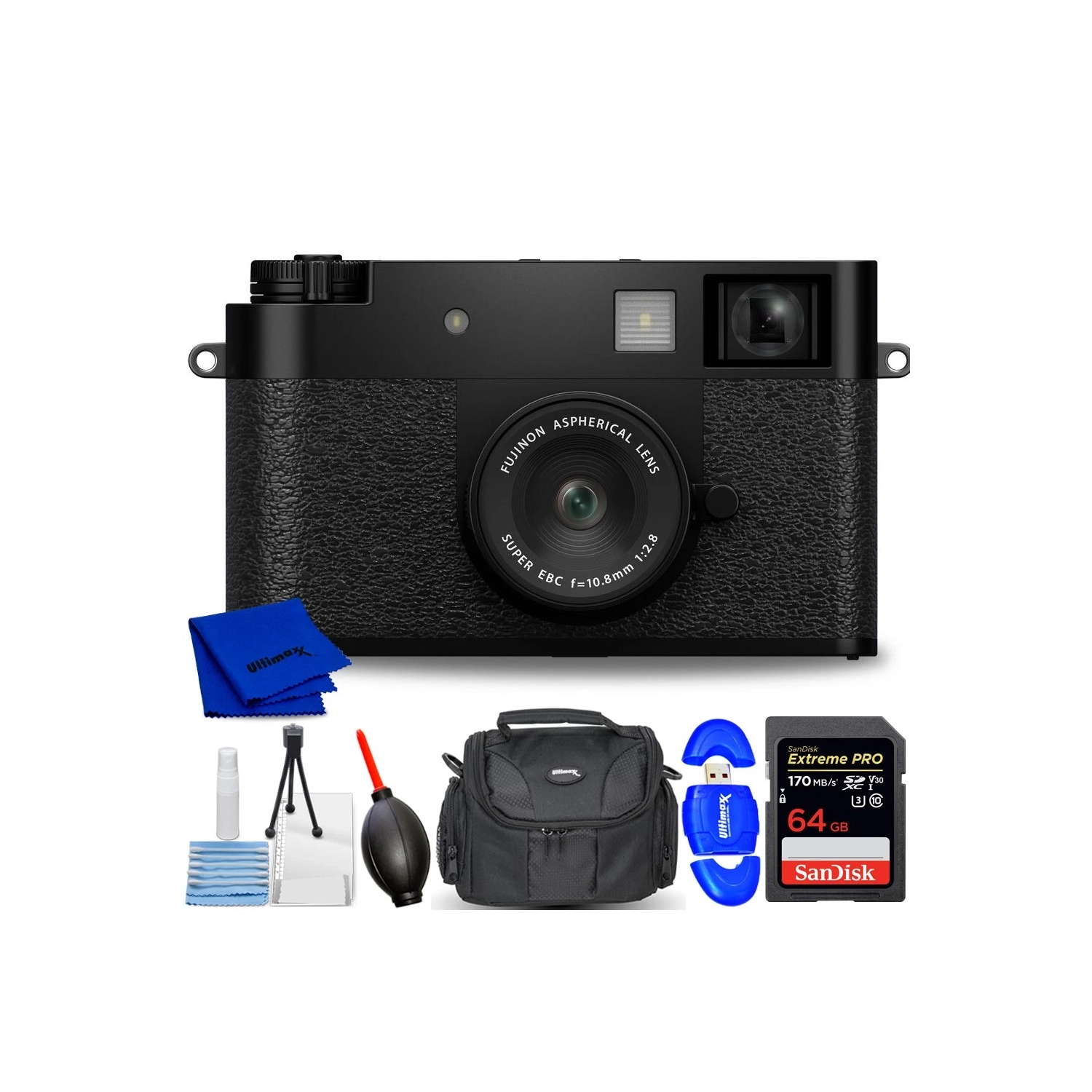 Appareil photo numérique X Half de FUJIFILM 16954071 - Ensemble d'accessoires de 7 pièces