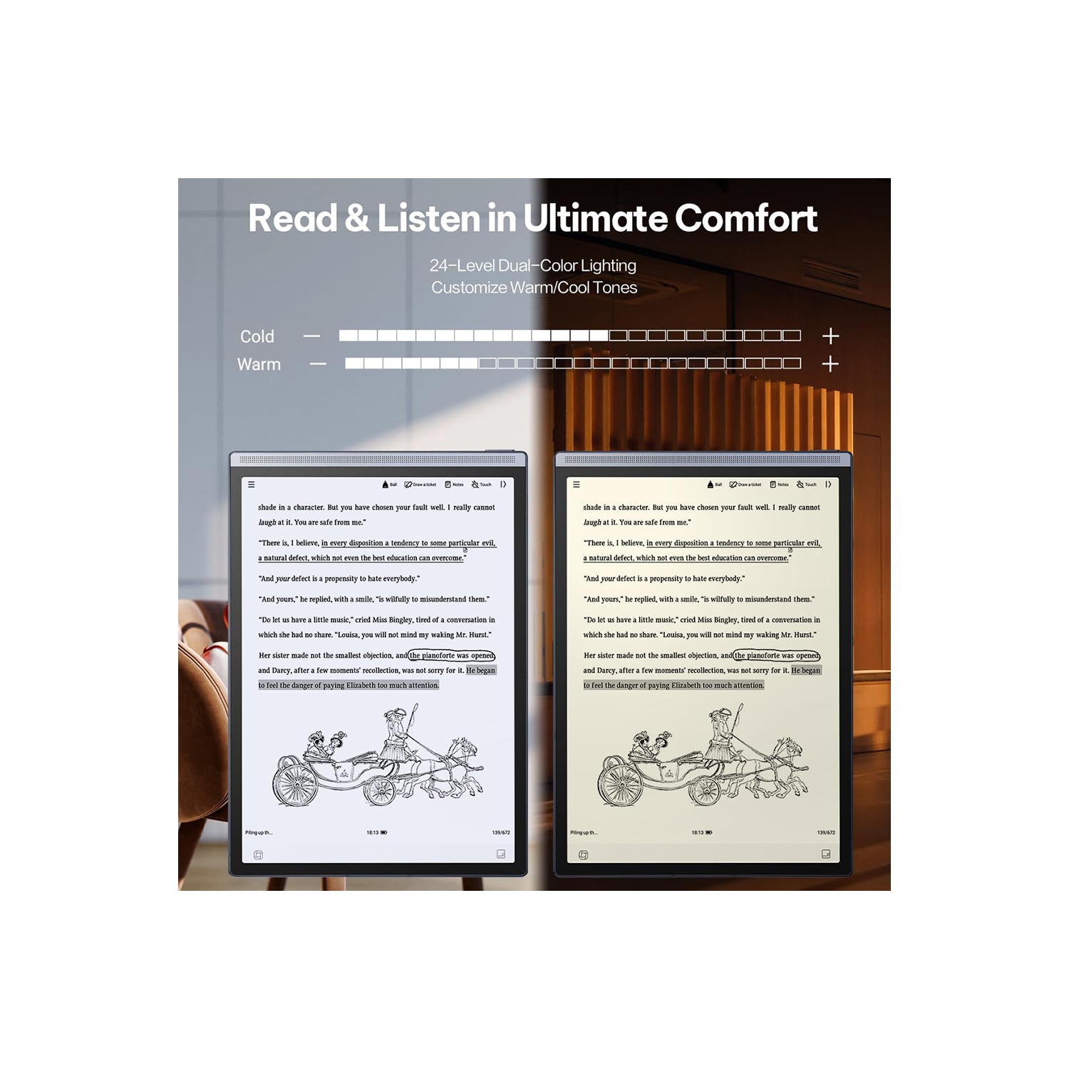 iFLYTEK AINOTE Air 2 Bundle - Black Folio Case, 8.2-inch AI Note-Taking Tablet Writing Paper Tablets, Digital Notebook with Pen, Voice-to-Text