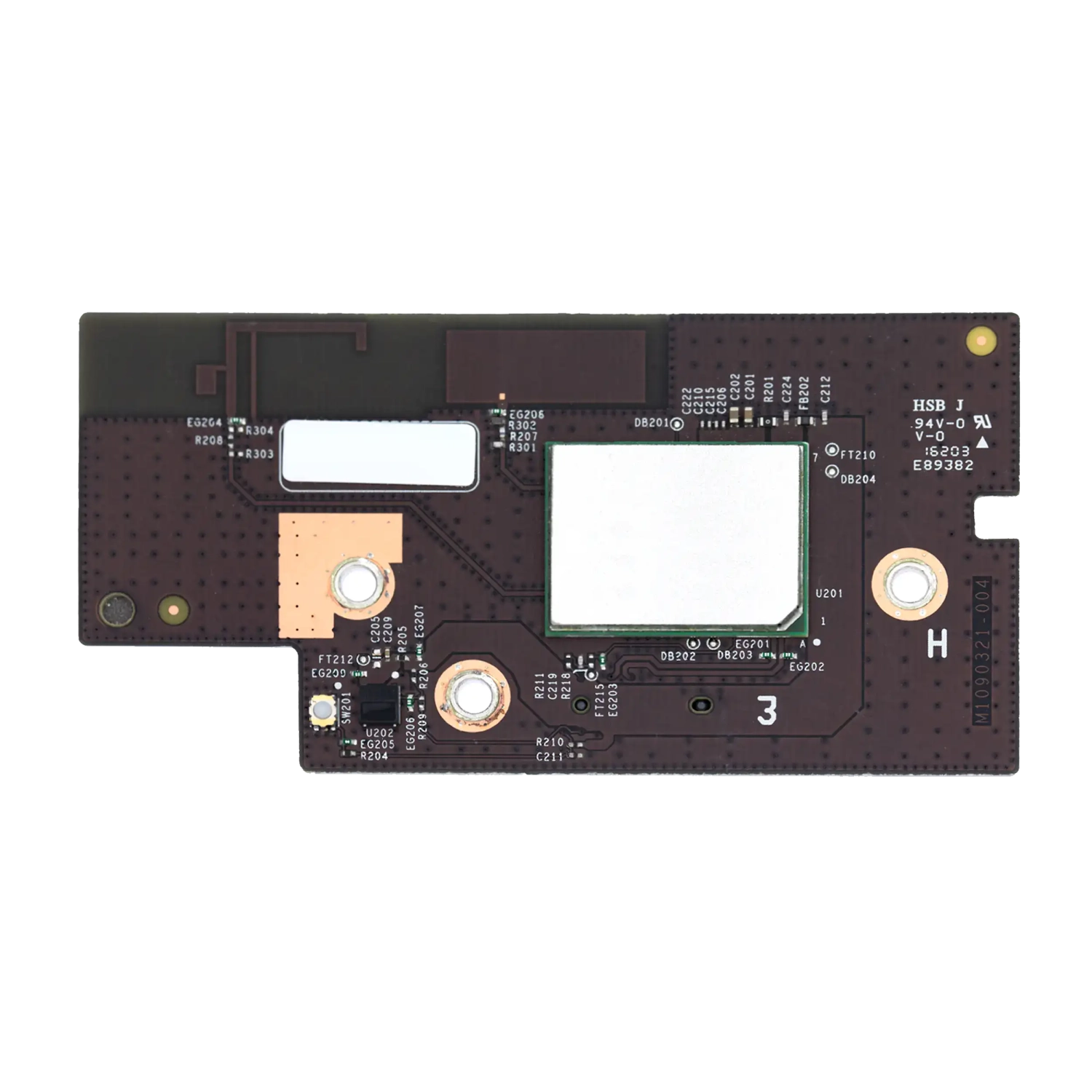 Commutateur d'alimentation/d'éjection/carte d'antenne RF compatible pour Xbox Series S