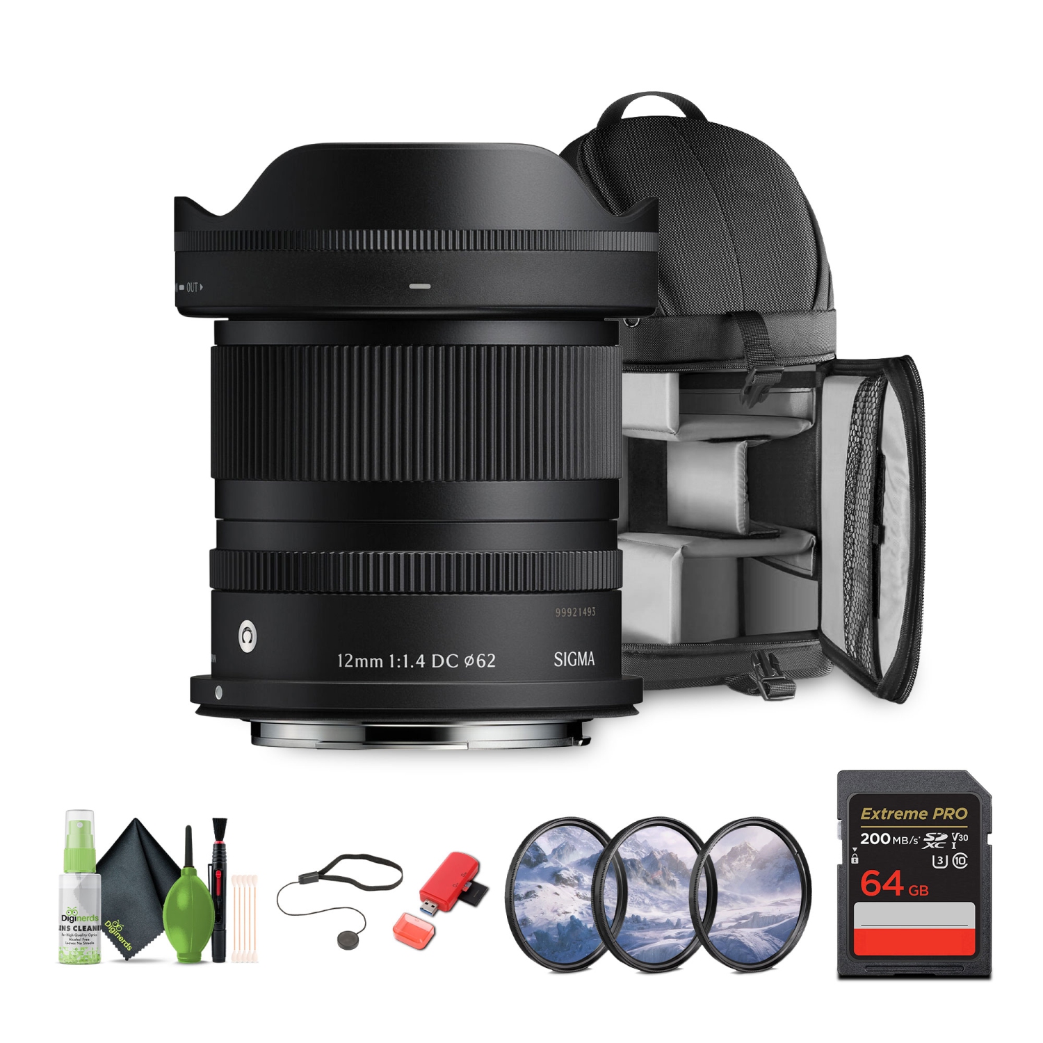 Sigma 12mm f/1.4 DC Contemporary Bundle 1