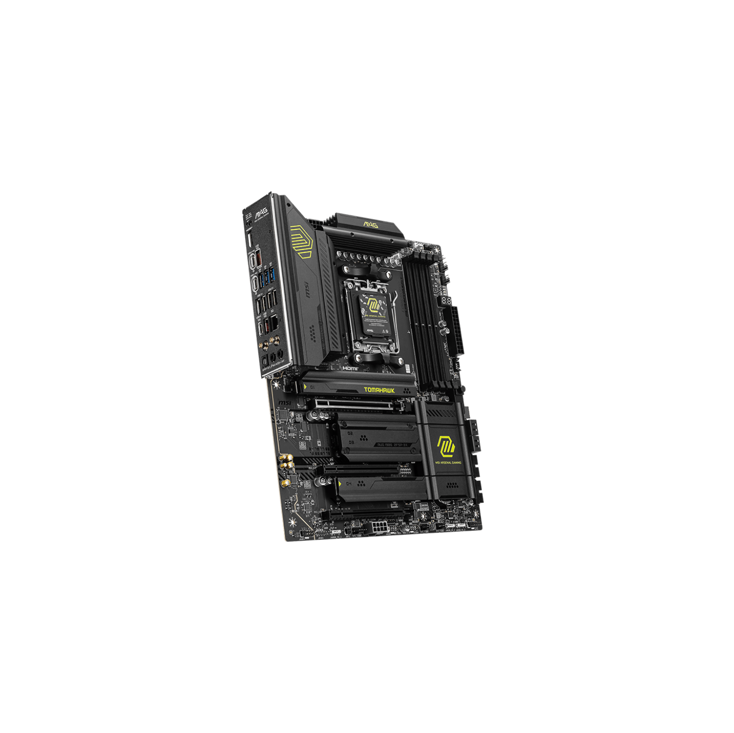 MSI MAG X870 TOMAHAWK WIFI AM5 ATX Gaming Motherboard, 4x SATA 6Gb/s, AMD Wi-Fi 7,USB 4.0