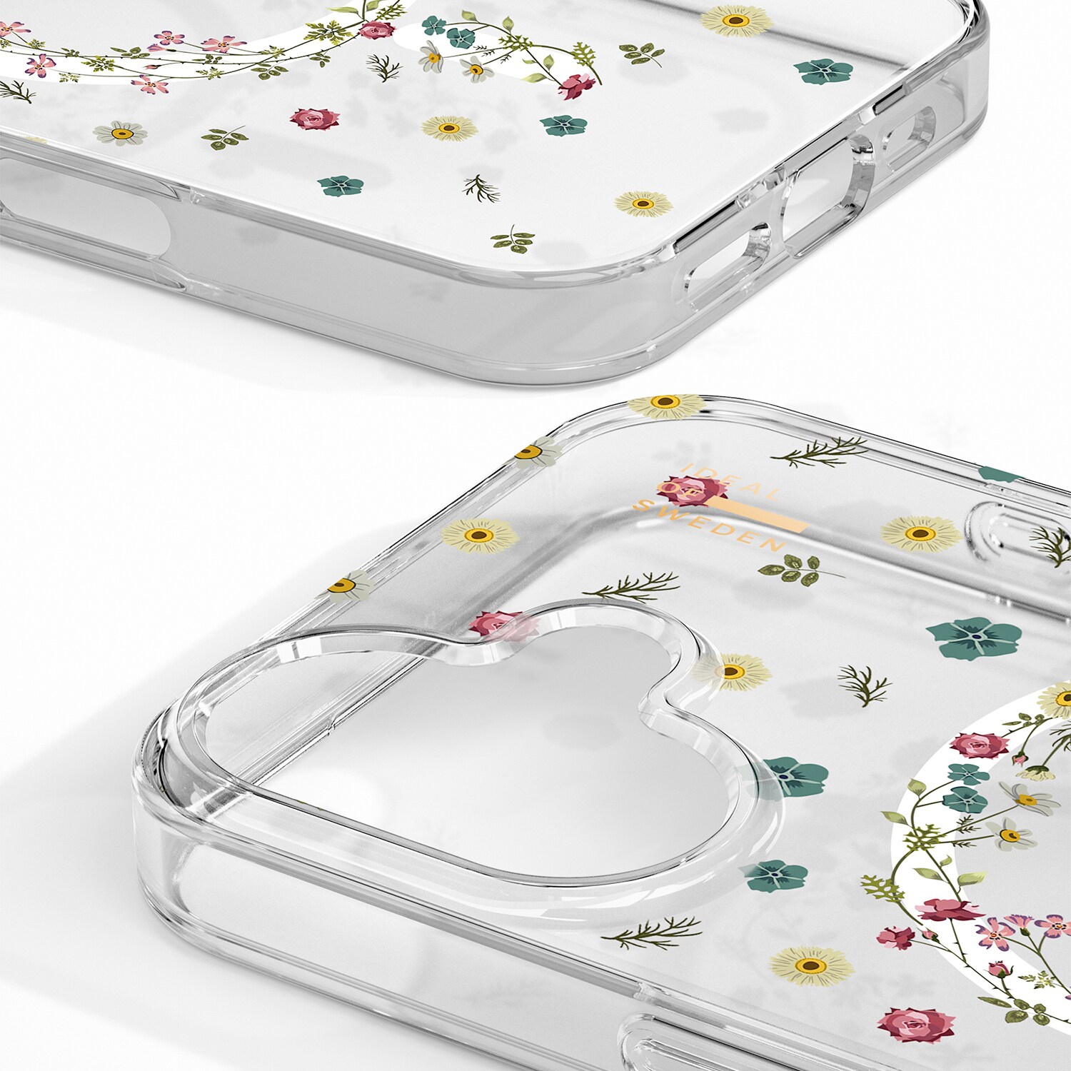 Ideal of Sweden Clear MagSafe Mid Case iPhone 17 Petite Floral