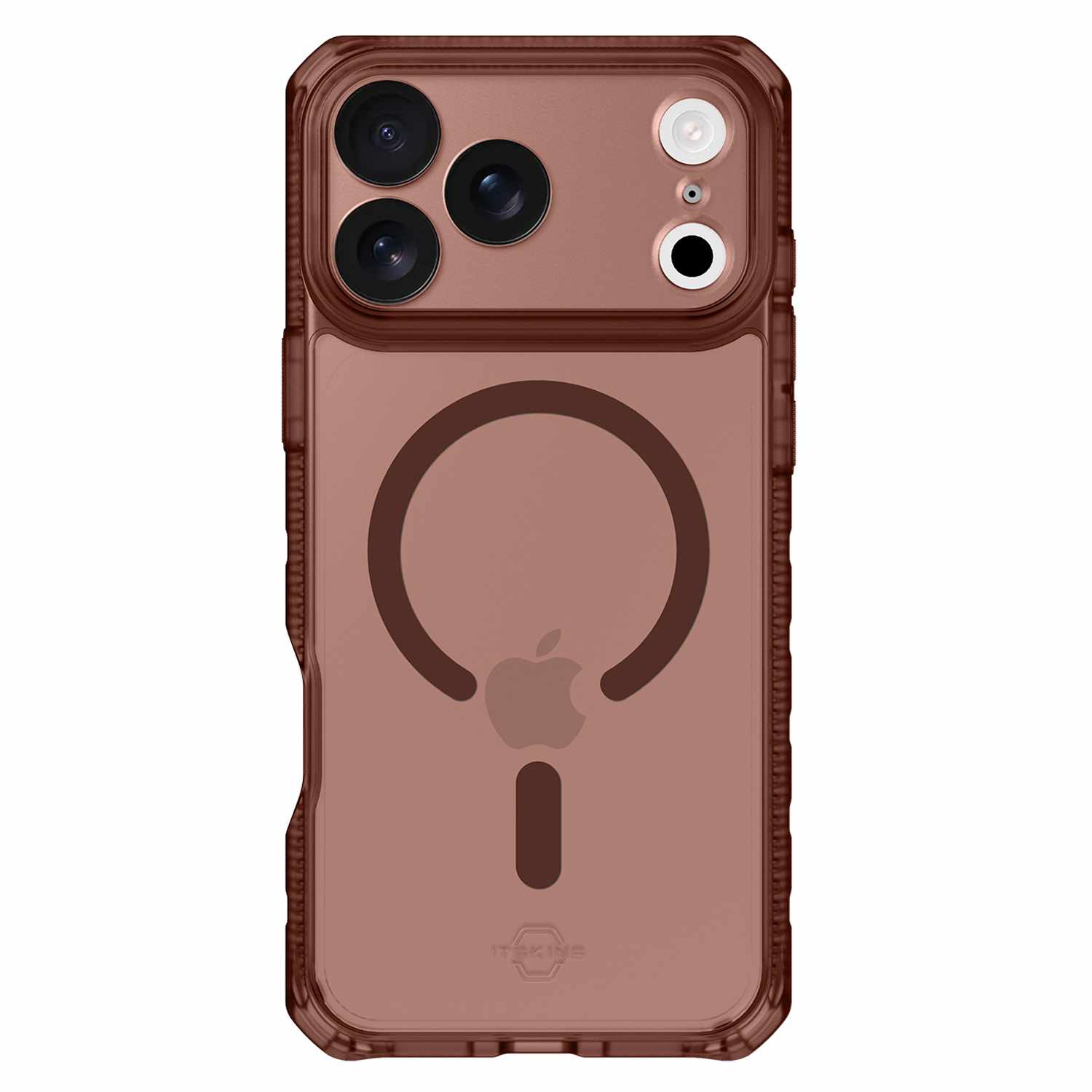 ITSKINS Hybrid_R Frost MagSafe Case iPhone 17 Pro Mocha