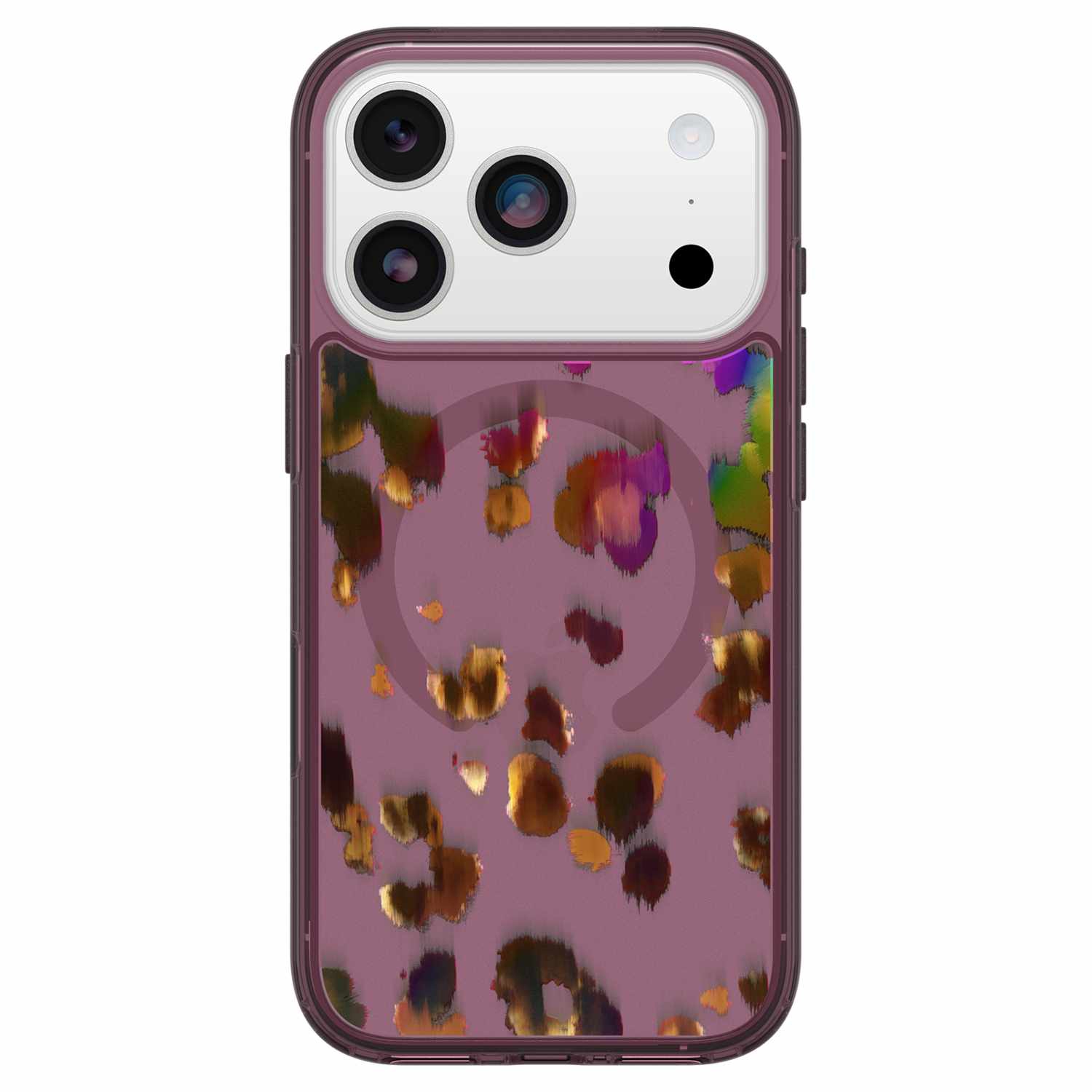 OtterBox Symmetry Clear MagSafe Case w/Camera Control iPhone 17 Pro Leopard Shift
