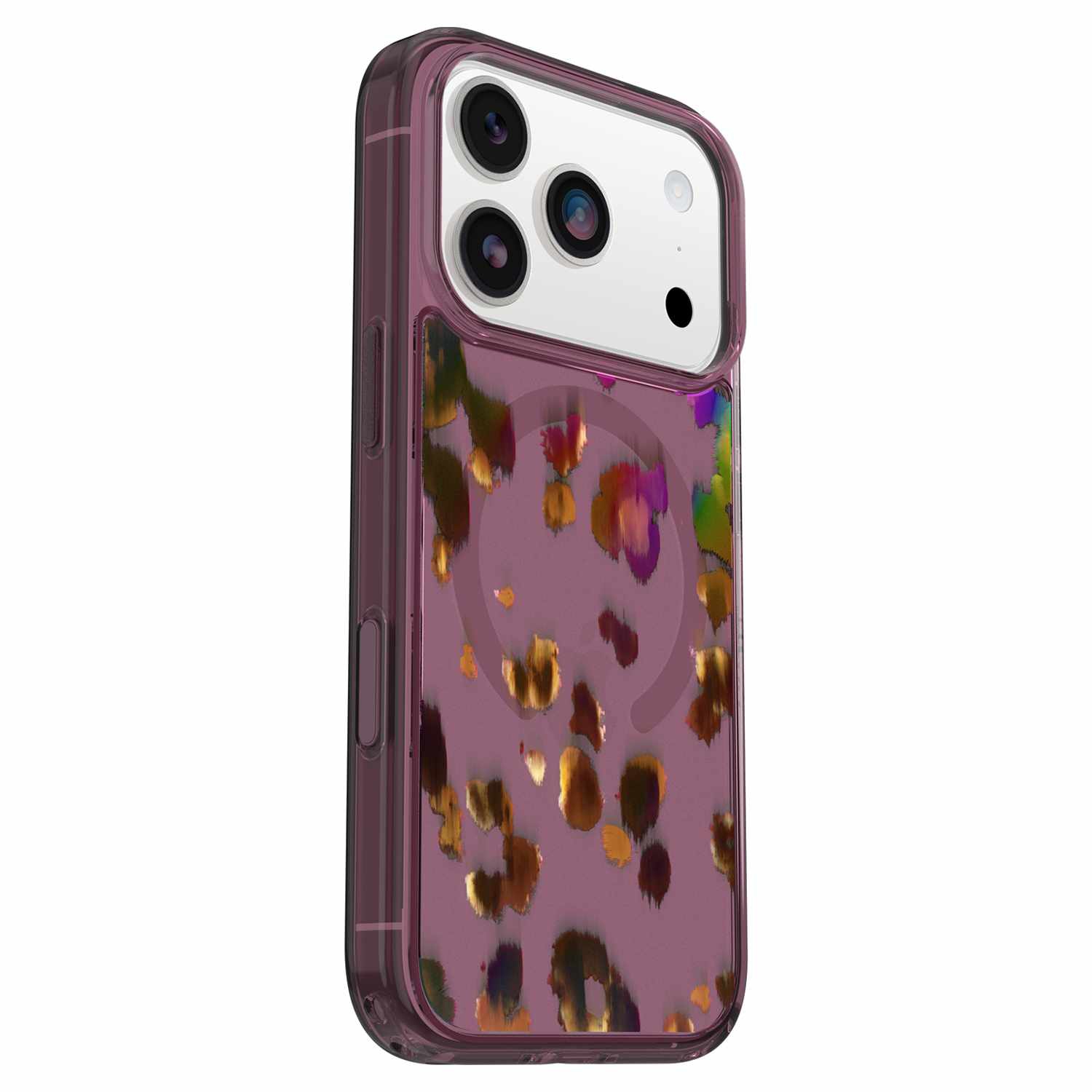 OtterBox Symmetry Clear MagSafe Case w/Camera Control iPhone 17 Pro Leopard Shift