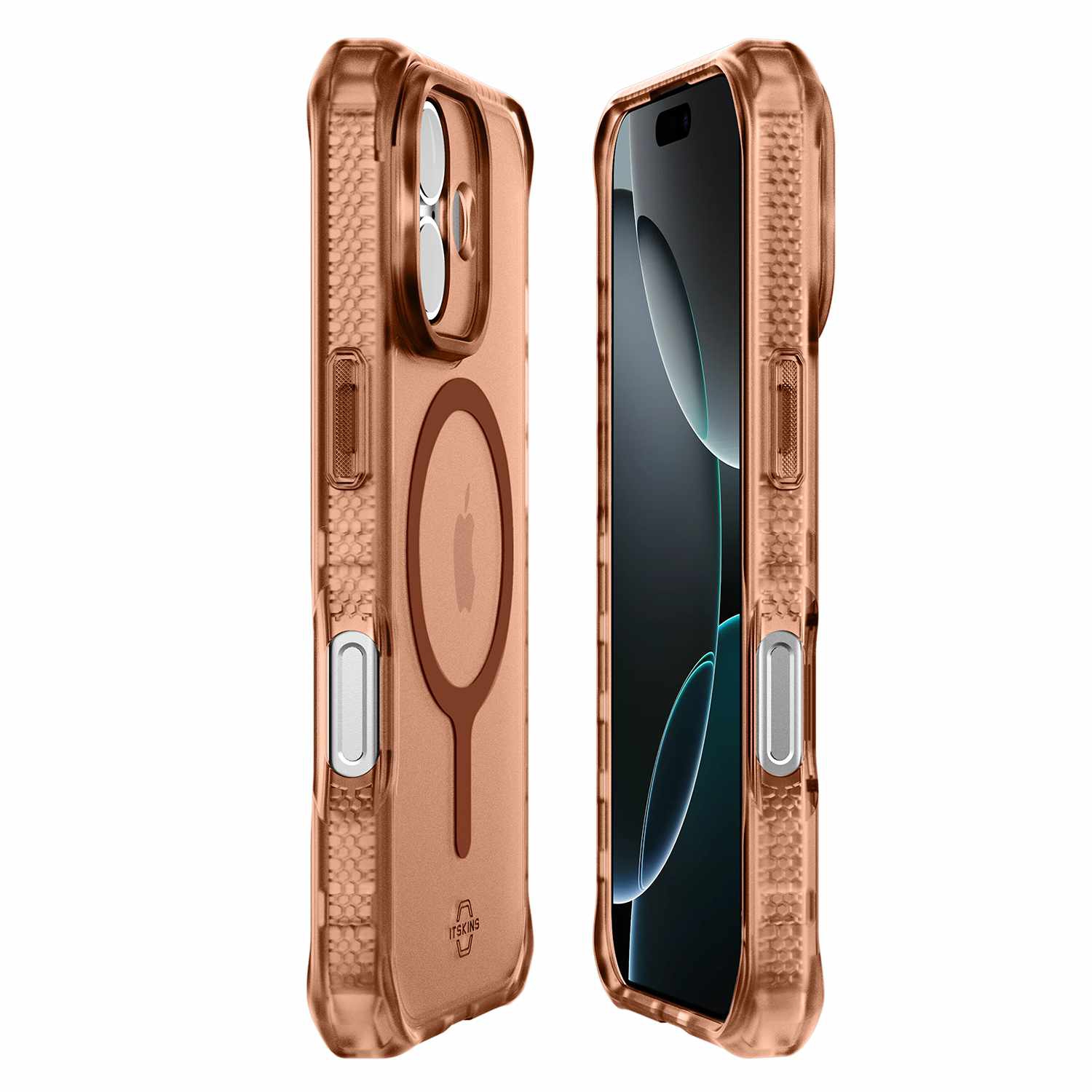 ITSKINS Hybrid_R Frost MagSafe Case iPhone 17 Mocha