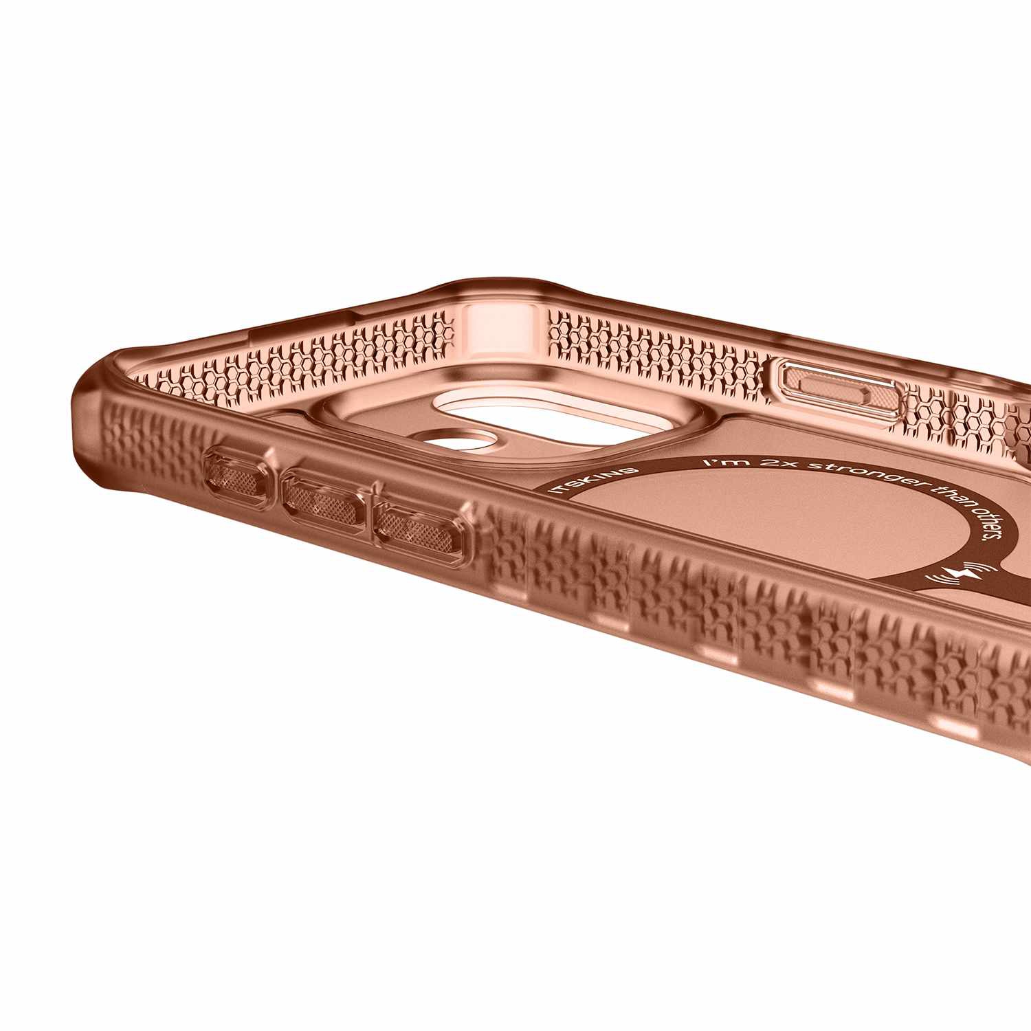 ITSKINS Hybrid_R Frost MagSafe Case iPhone 17 Mocha