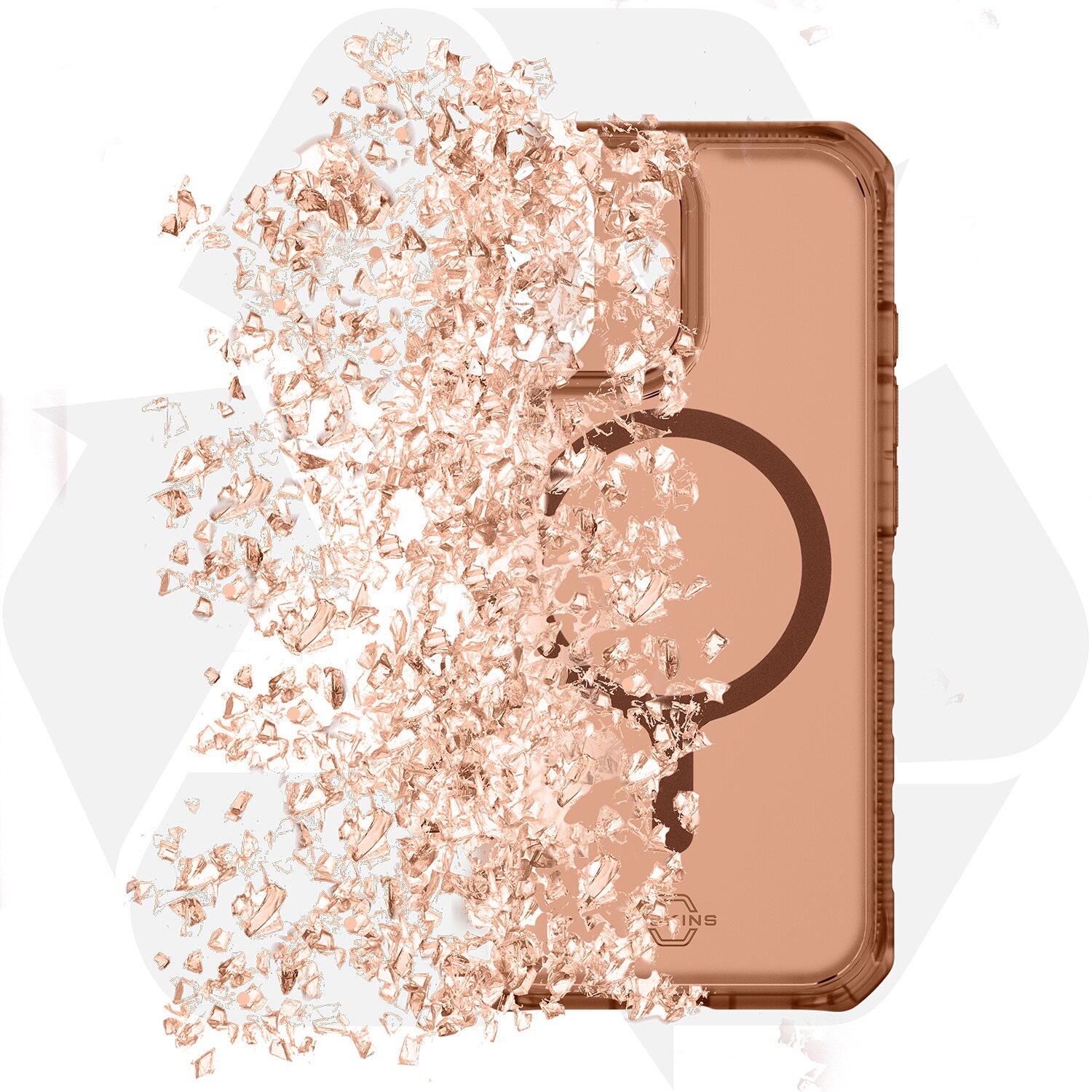 ITSKINS Hybrid_R Frost MagSafe Case iPhone 17 Mocha