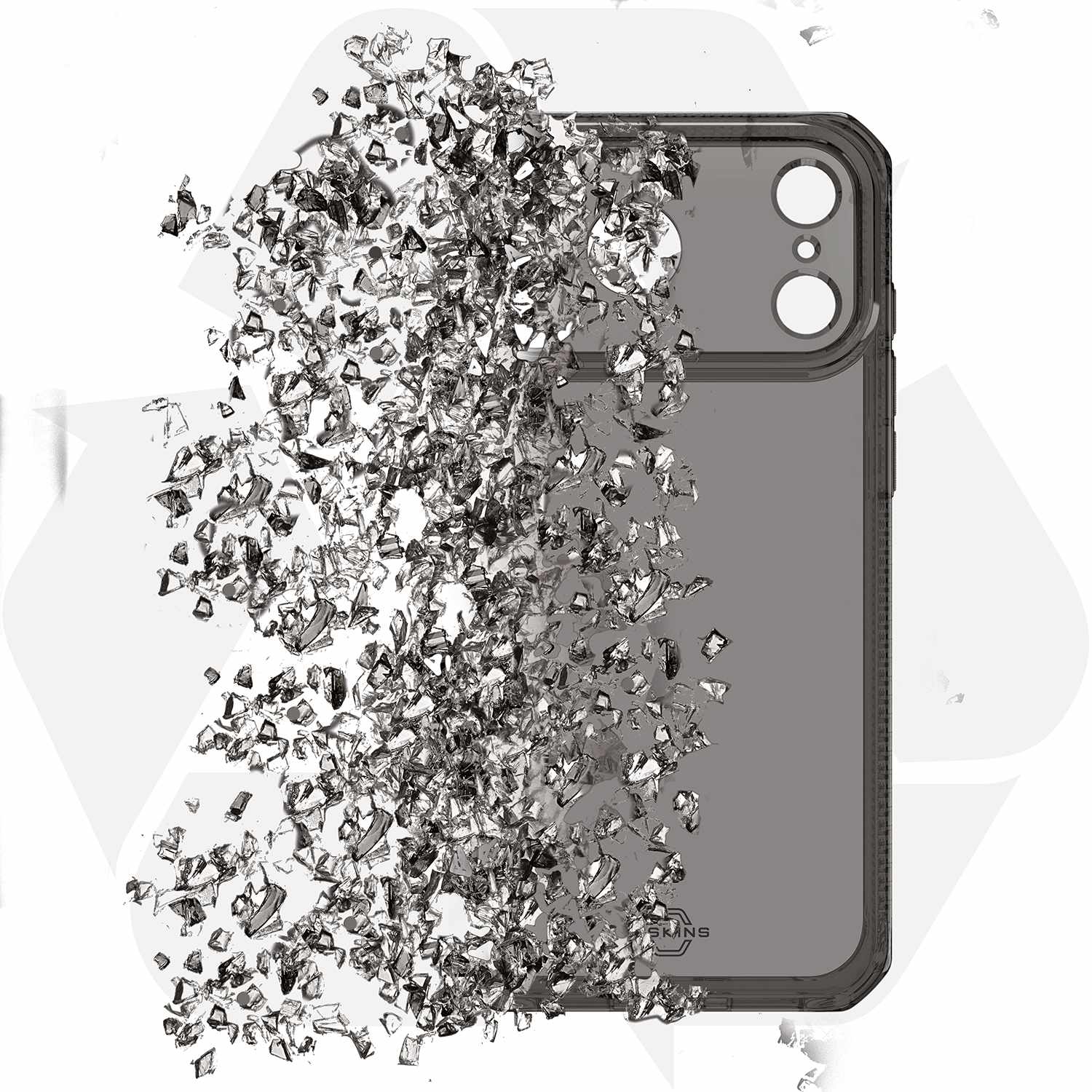 ITSKINS Spectrum_R Case iPhone 17 Pro Smoke