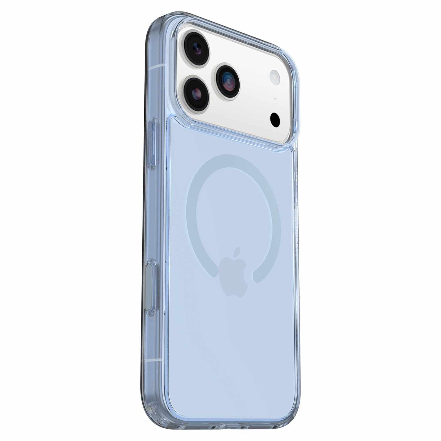 Étui transparent MagSafe Symmetry d'OtterBox avec contrôle de caméra pour iPhone 17 Pro Max - Argenté lustré