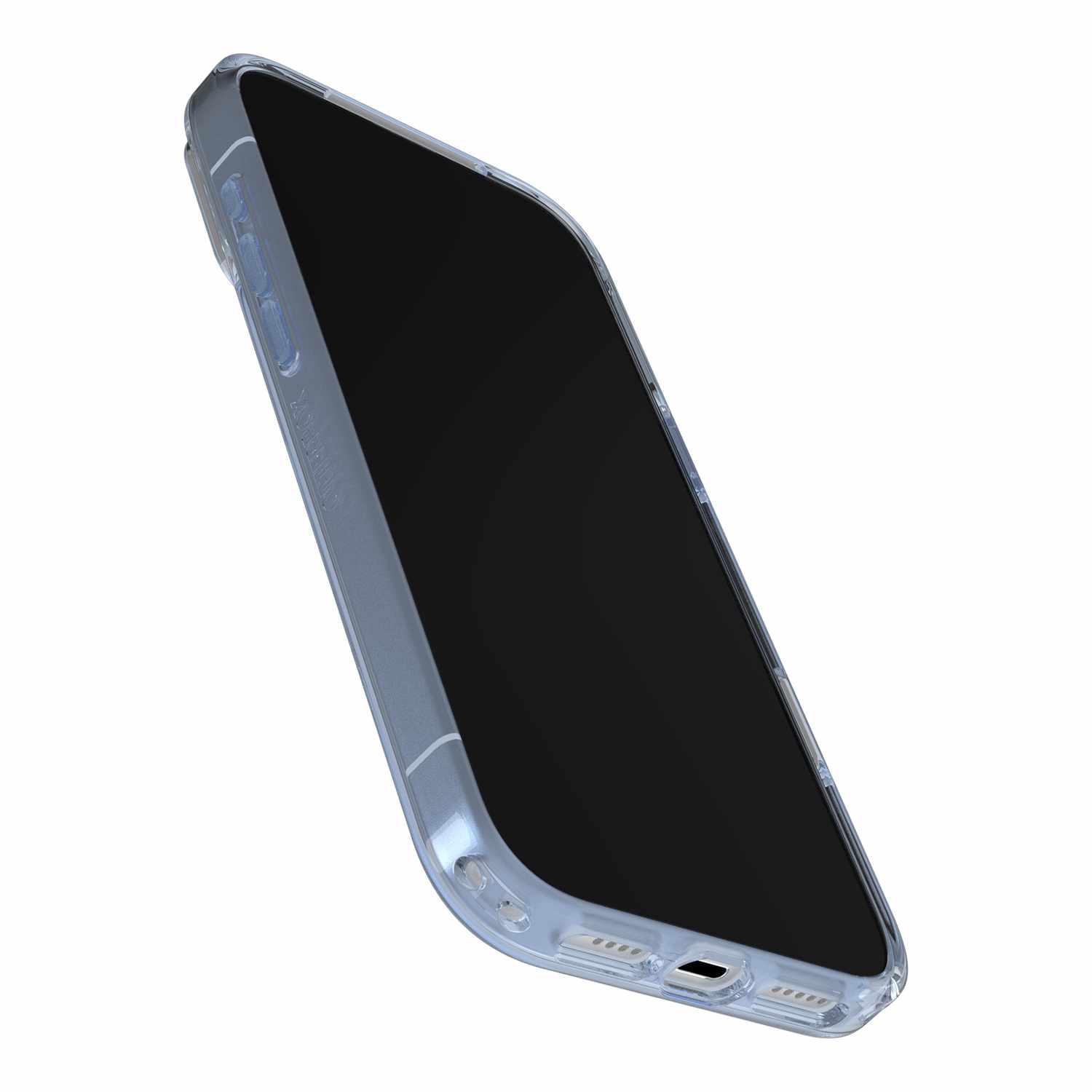 Étui transparent MagSafe Symmetry d'OtterBox avec contrôle de caméra pour iPhone 17 Pro Max - Argenté lustré