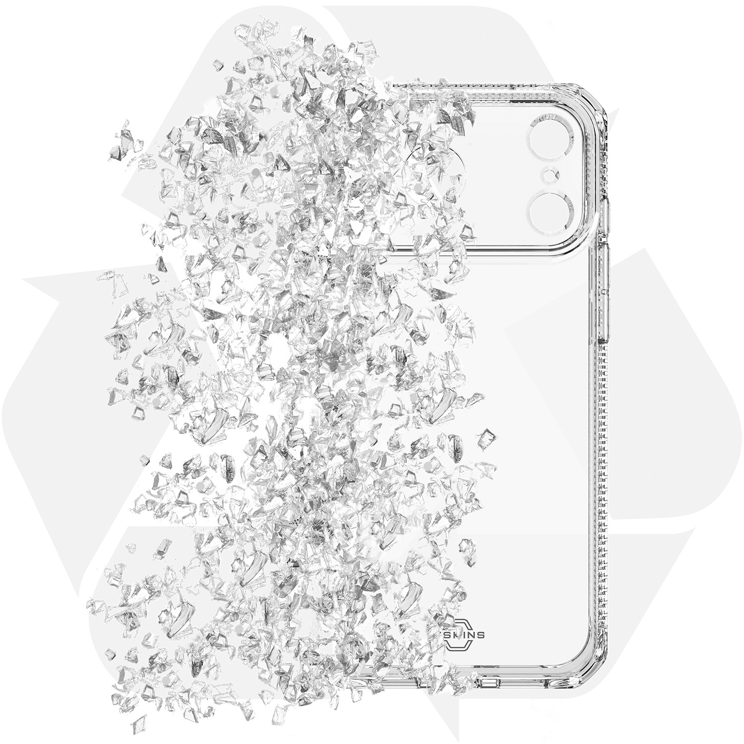 ITSKINS Spectrum_R Case iPhone 17 Pro Clear