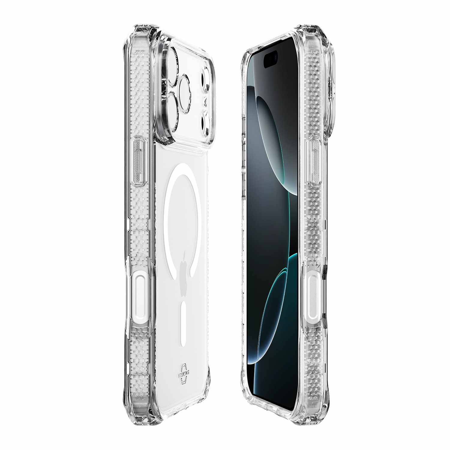 ITSKINS Hybrid_R MagSafe Case iPhone 17 Pro Clear
