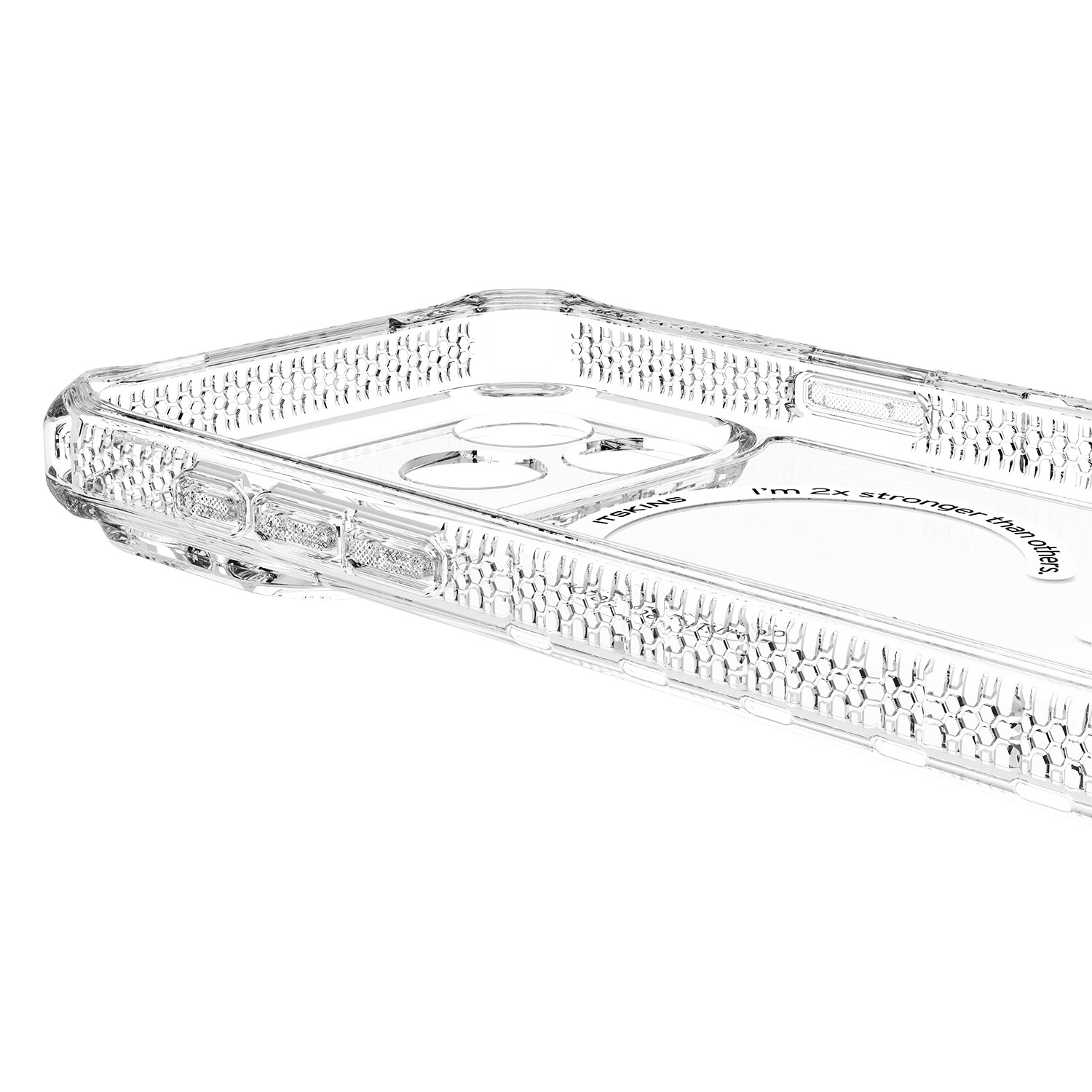 ITSKINS Hybrid_R MagSafe Case iPhone 17 Pro Clear