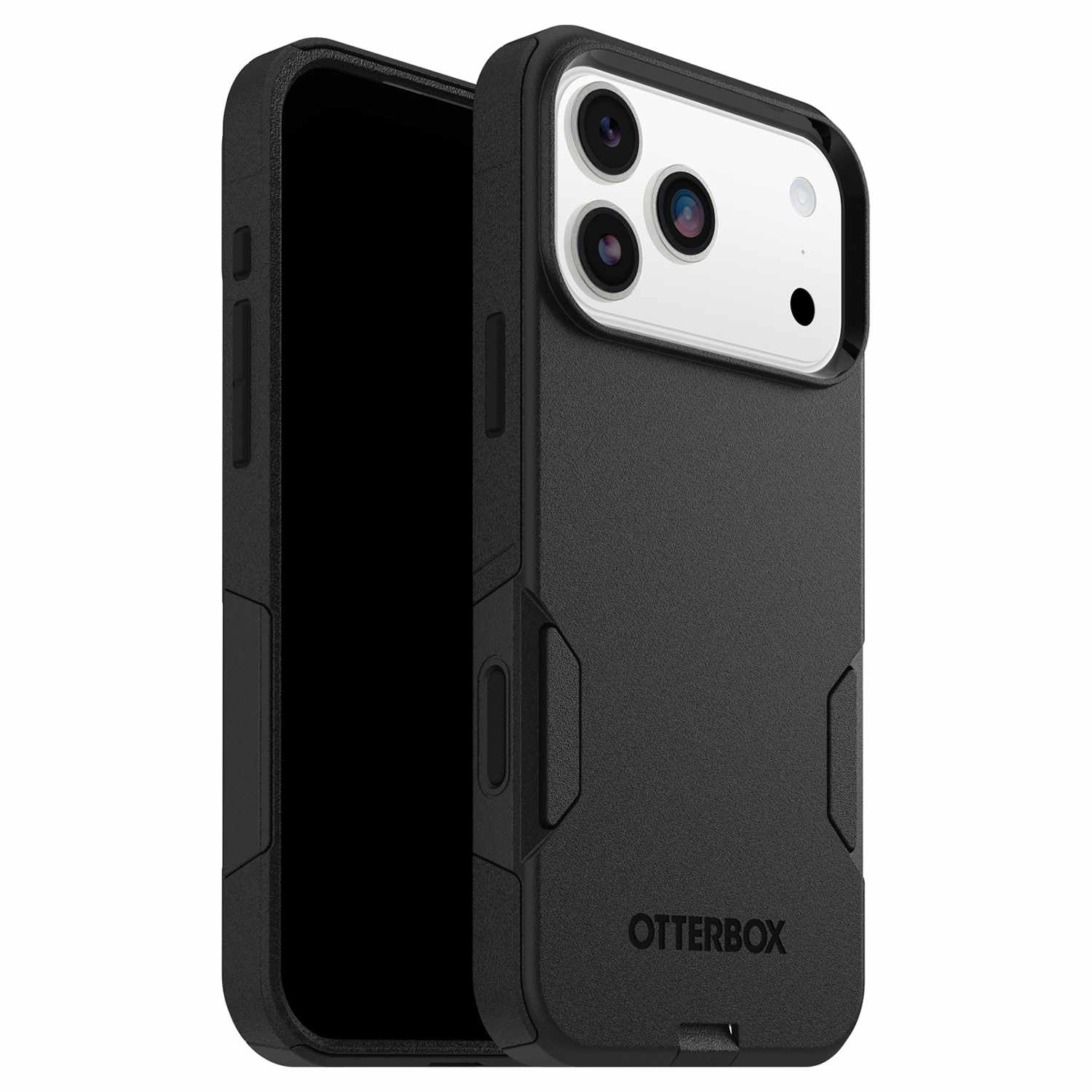 Étui MagSafe Commuter d'OtterBox avec commande de caméra dans un emballage en vrac iPhone 17 Pro Max noir