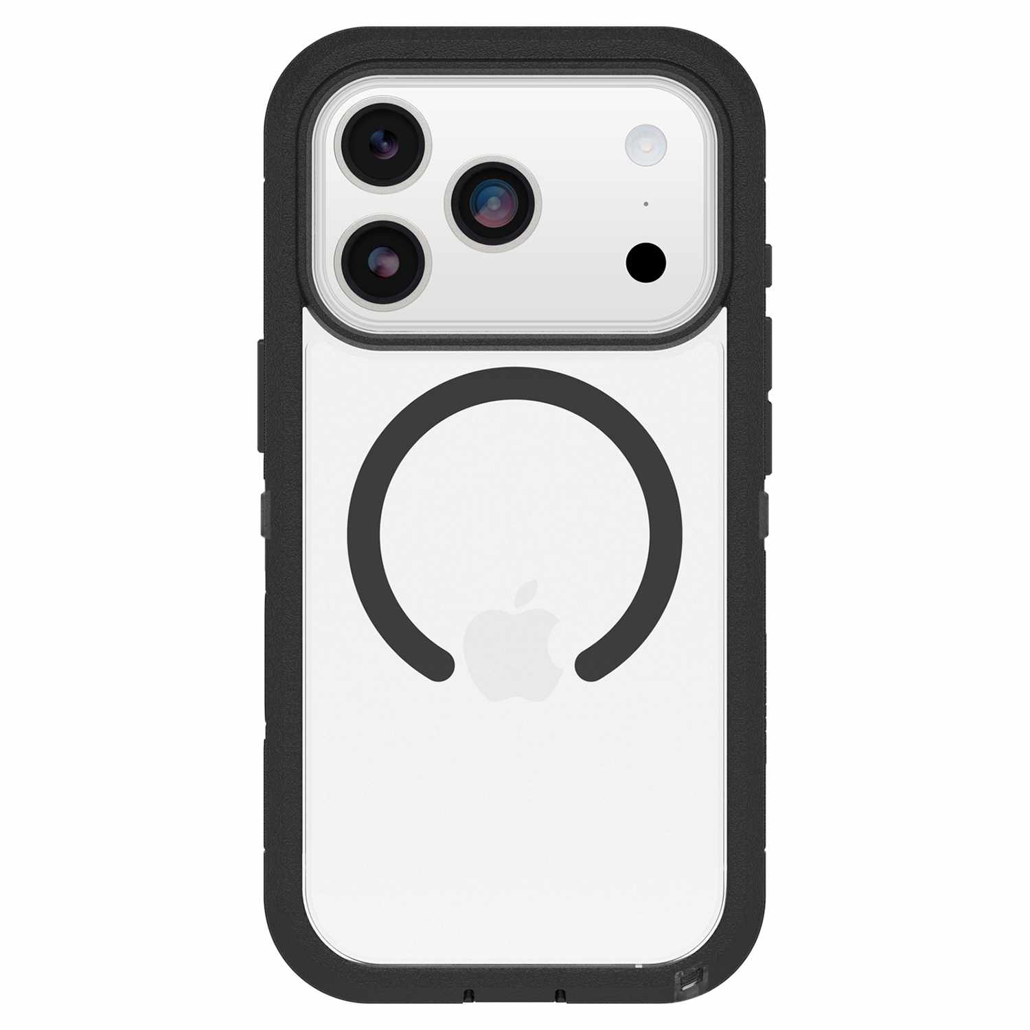 Étui Defender Pro XT transparent MagSafe d'OtterBox avec contrôle caméra iPhone 17 Pro côté obscur