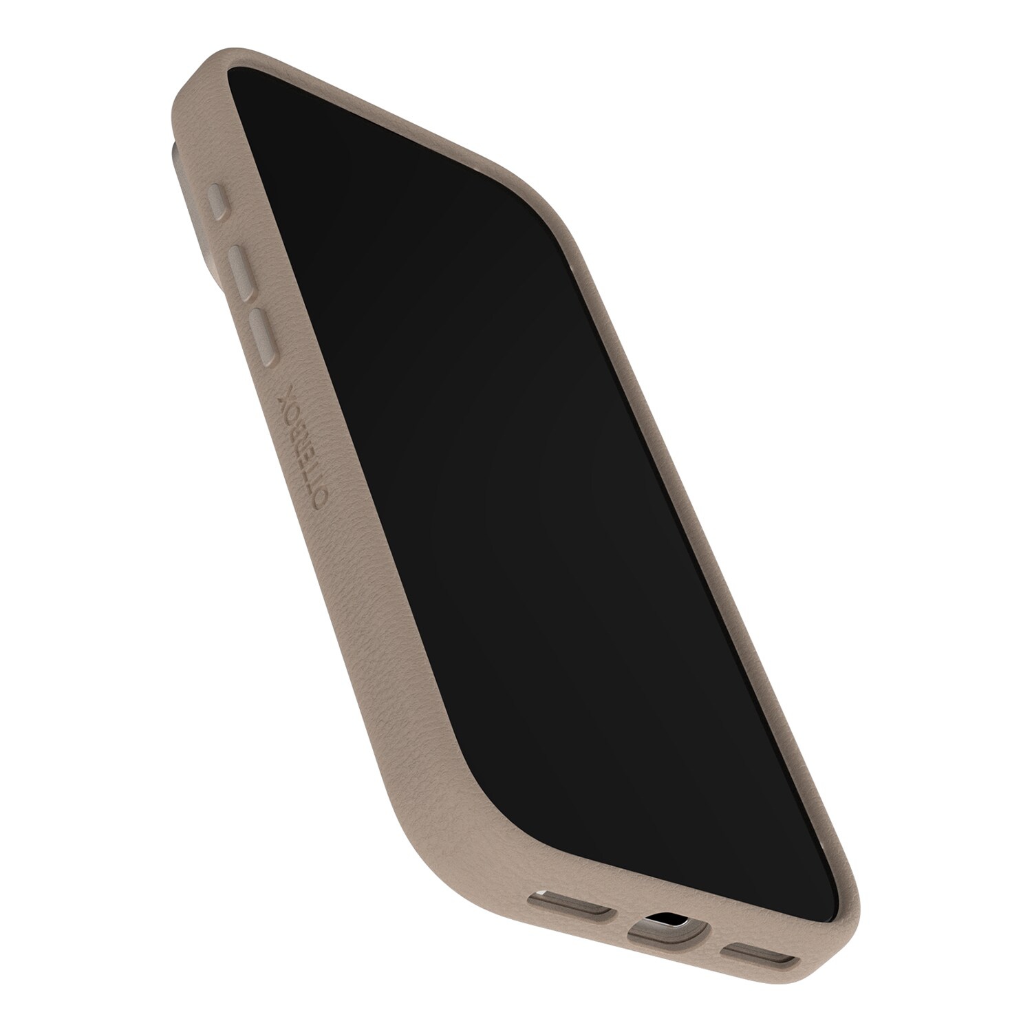 OtterBox Symmetry Cactus Leather MagSafe Case w/Camera Control iPhone 17 Pro Grey Comfort