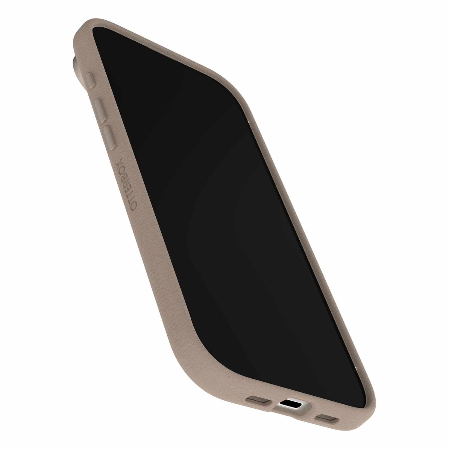 OtterBox Symmetry Cactus Leather MagSafe Case w/Camera Control iPhone Air Grey Comfort