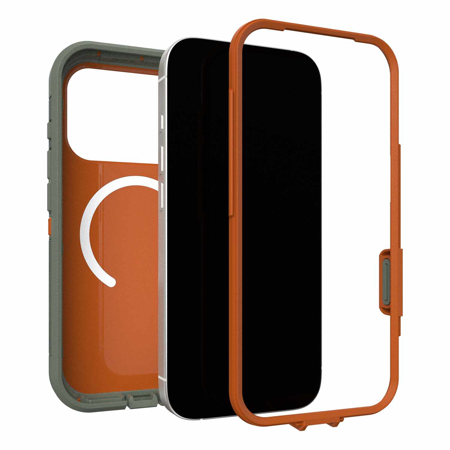 Étui Defender Pro XT transparent MagSafe d'OtterBox avec contrôle caméra iPhone 17 Pro Realtree APX