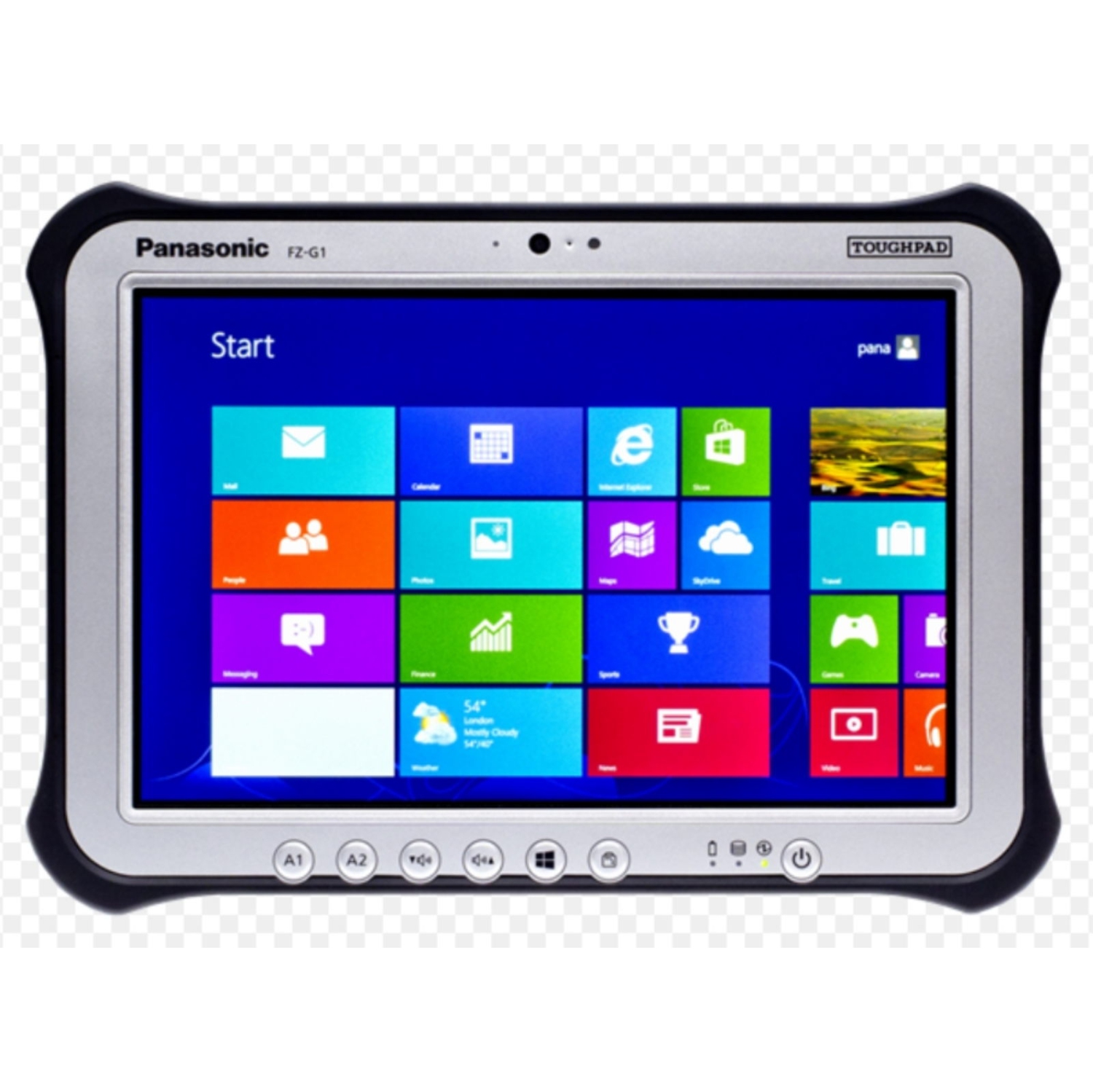 Remis à neuf - | Toughpad FZ-G1 MK4 de Panasonic | Core i5-6300U d'Intel 8&nbsp;Go | SSD Intel | Multimédia WSXGA (1920 x 1200) | Stylet |