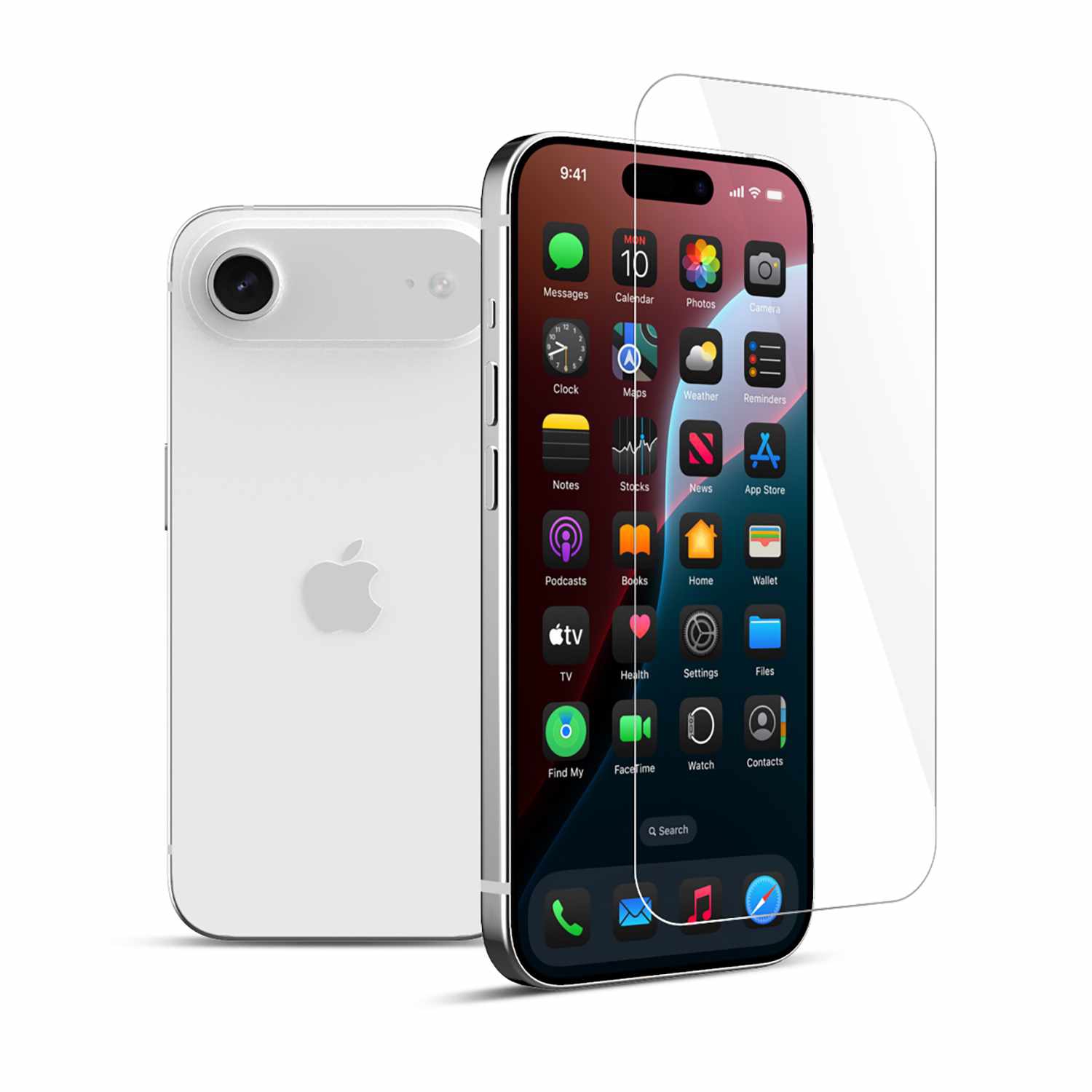 22 Cases – Protecteur d'écran 22TEIIP17PA en verre trempé pour iPhone Air