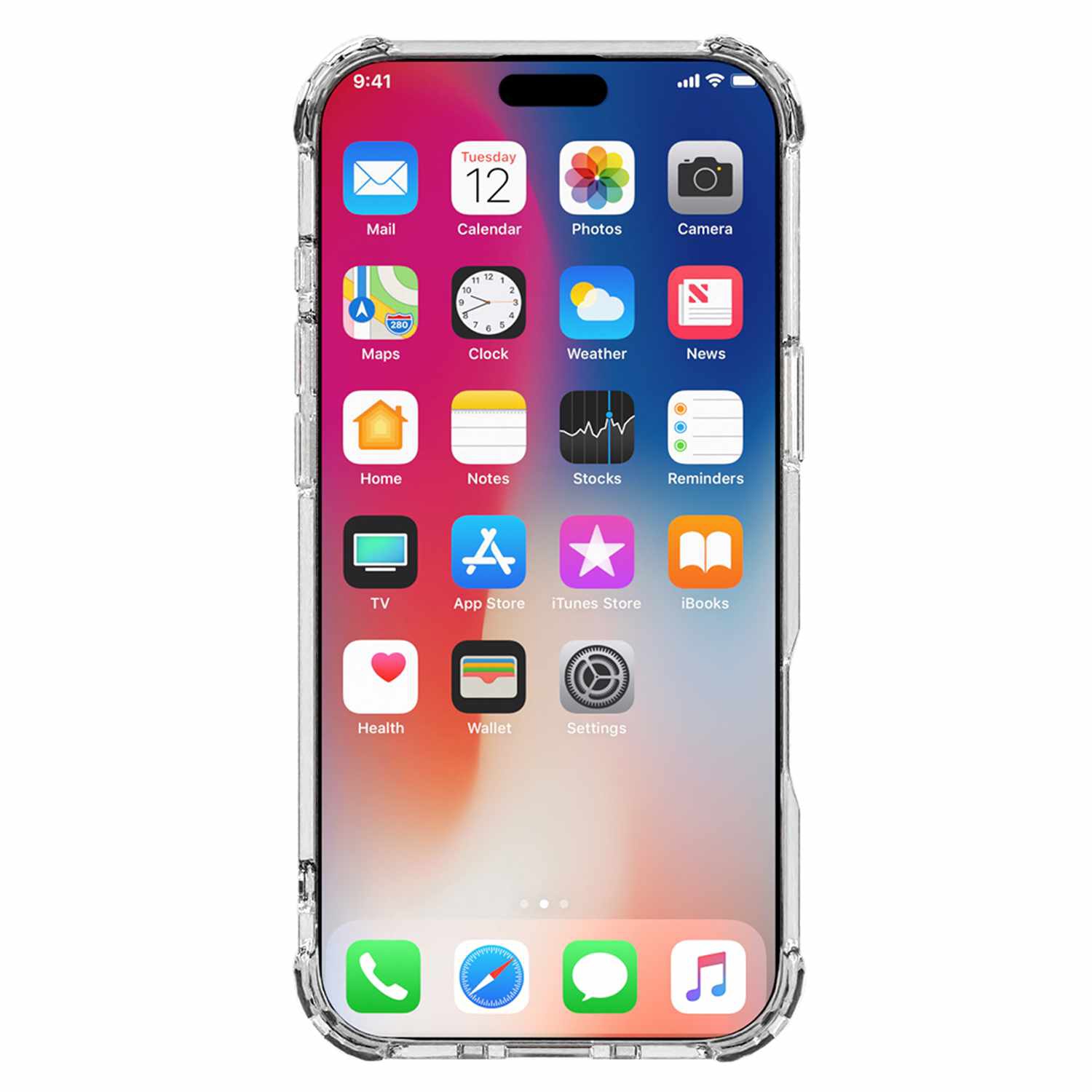 Blu Element DropZone Rugged MagSafe Case w/Kickstand iPhone 17 Pro Clear