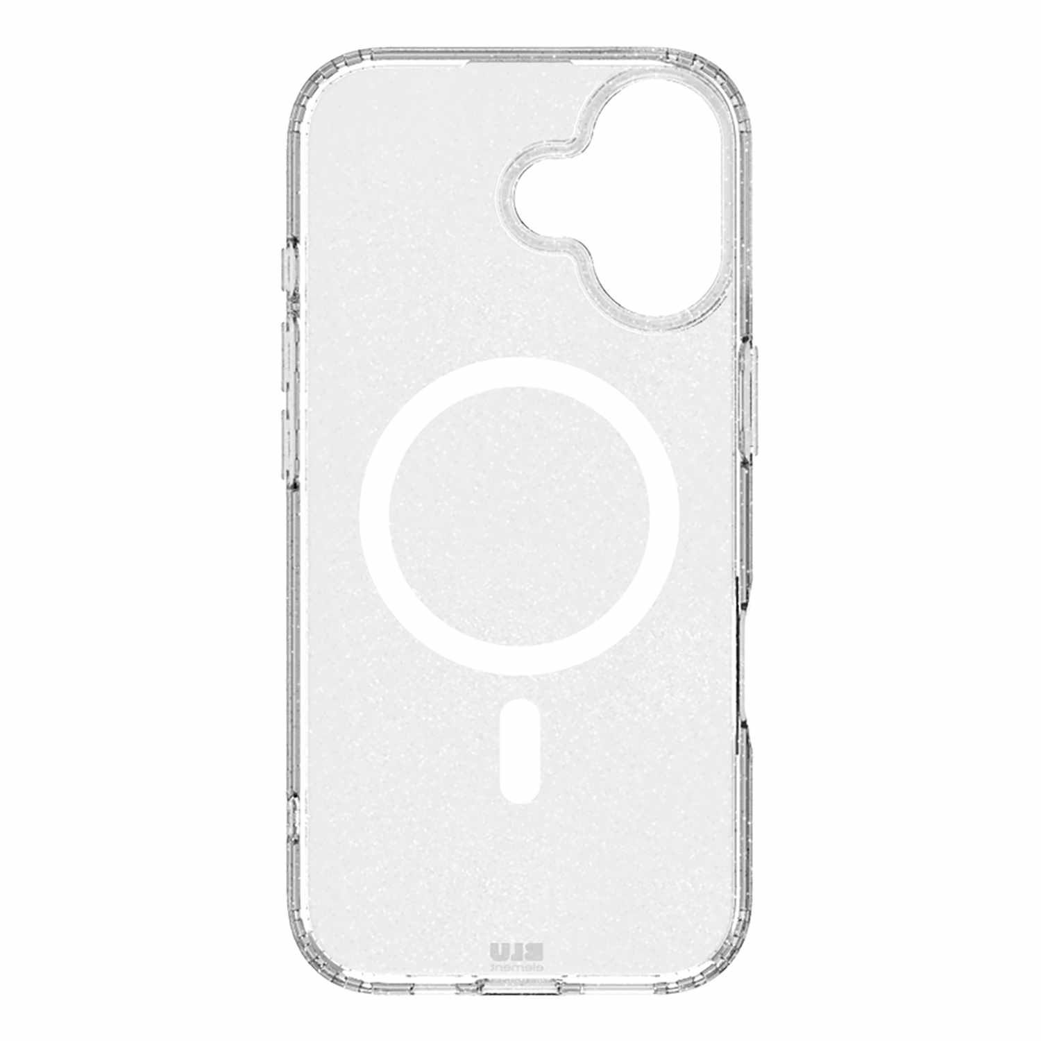 Blu Element DropZone Rugged MagSafe Case iPhone 17 Clear Glitter