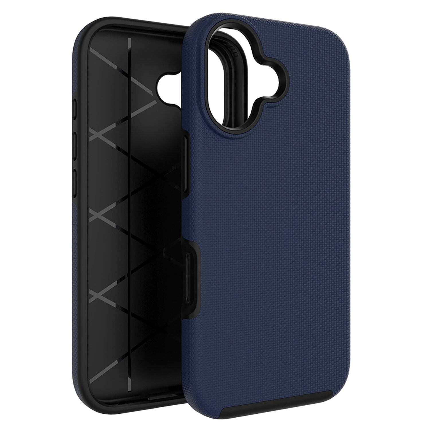 Étui robuste Armour de Blu Element pour iPhone 17, bleu marine
