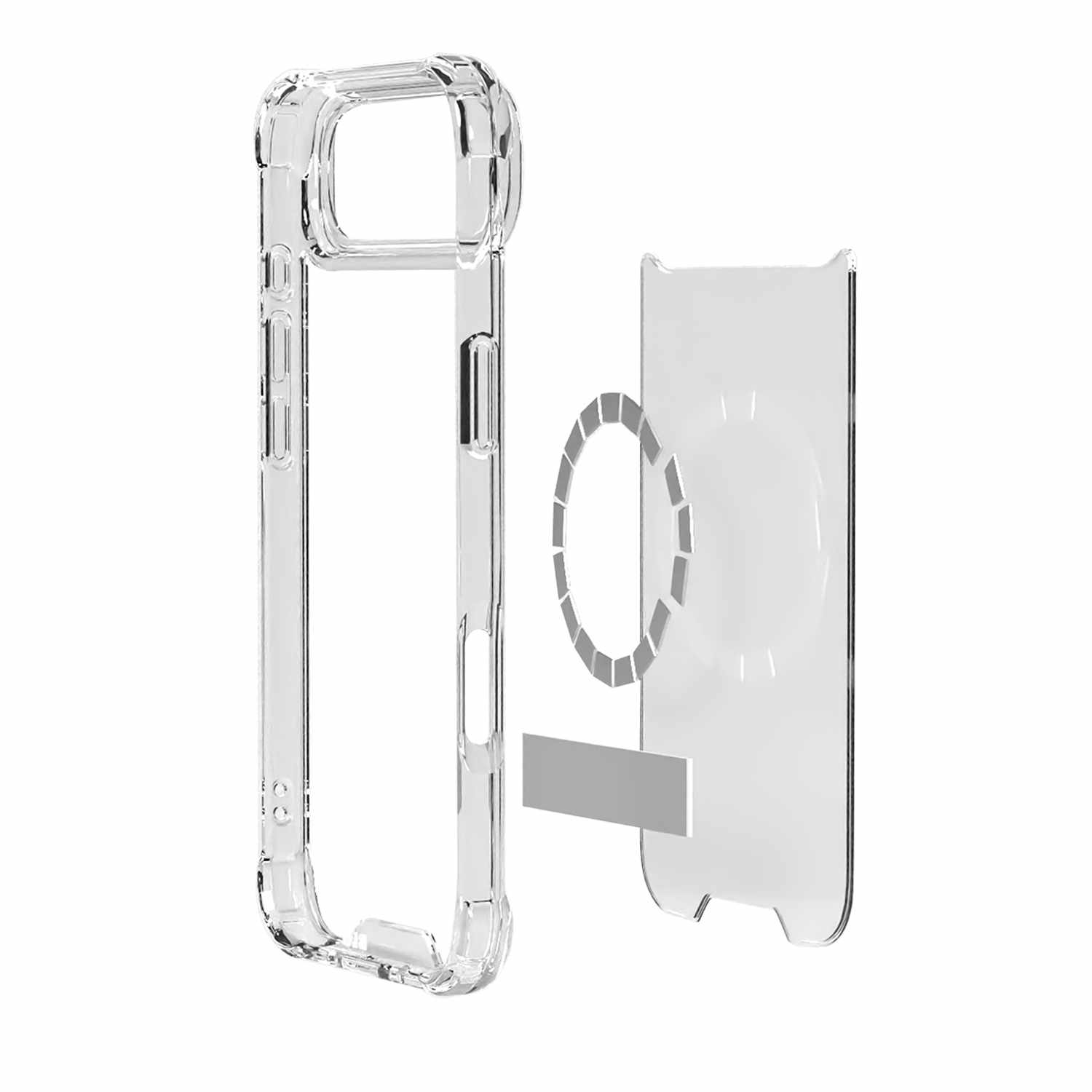 Blu Element DropZone Rugged MagSafe Case w/Kickstand iPhone Air Clear