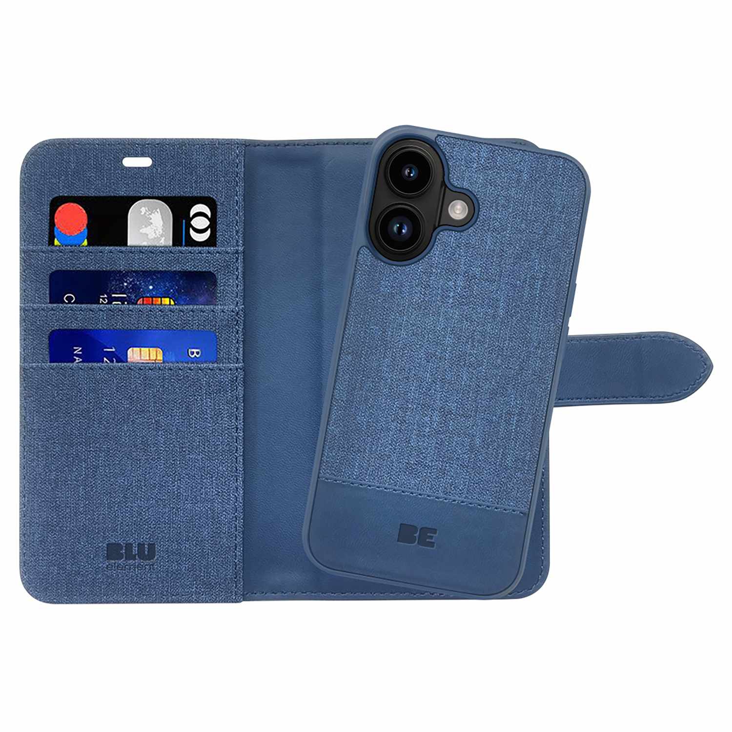 Blu Element Folio 2-in-1 Case iPhone 17 Lazuli Blue