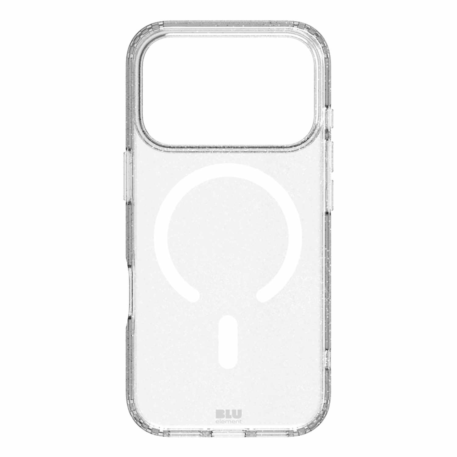 Blu Element DropZone Rugged MagSafe Case iPhone 17 Pro Clear Glitter