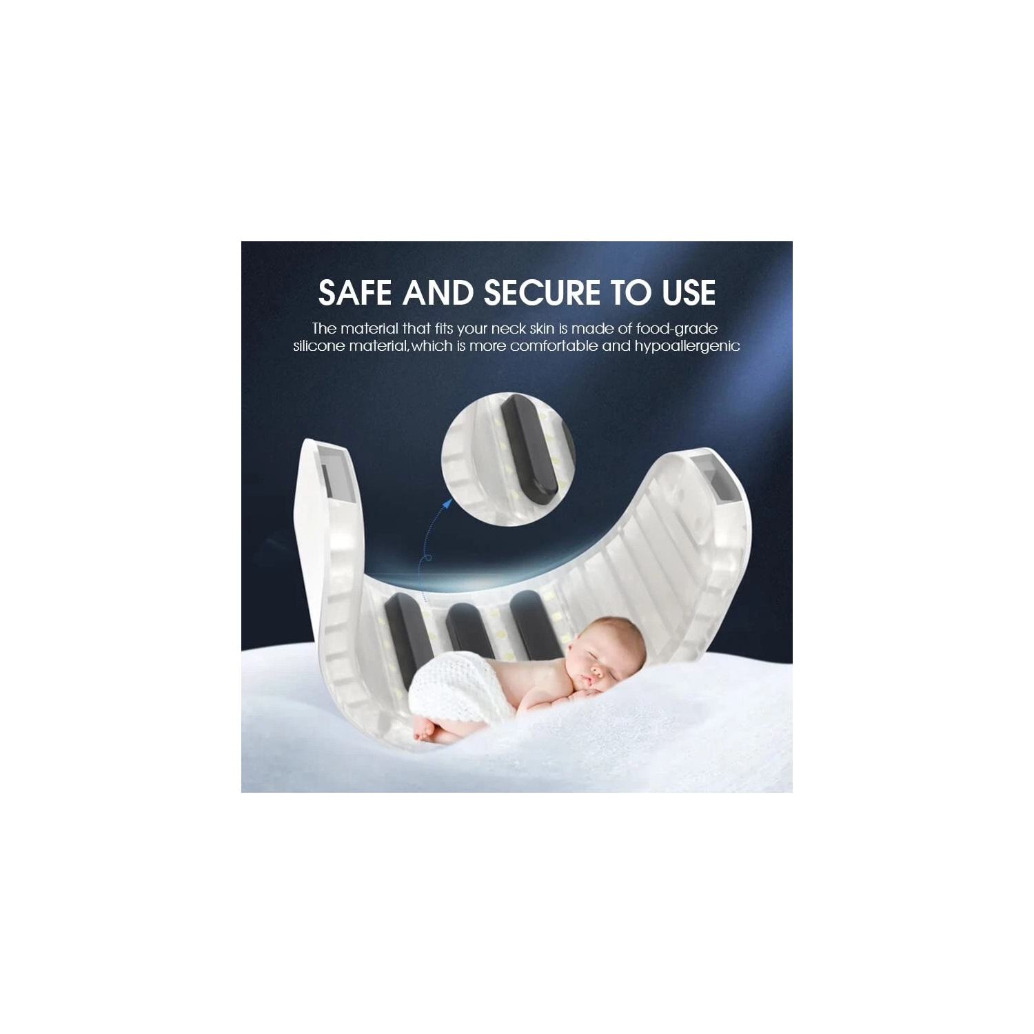 Soins du cou et élimination des plis Instrument Anti Aging Neck Lift Appareil de soin de la peau électrique pour le cou