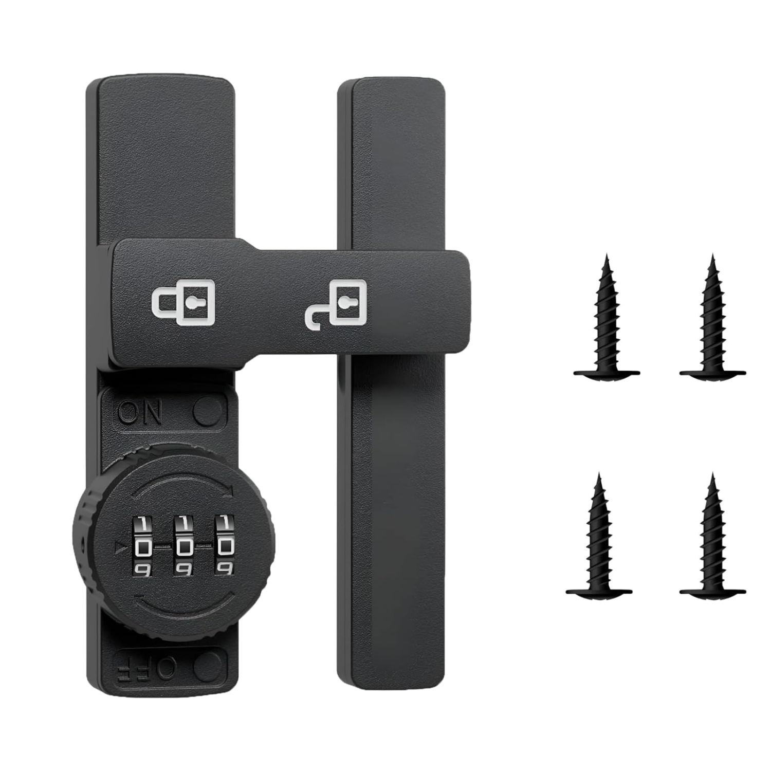 180 Degree Keyless Cabinet Locks Password Latches Combination Locks for Privacy and Easy Installation on Cabinets Drawers Doors