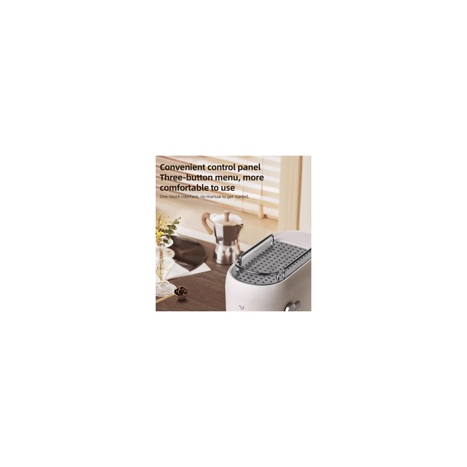 Semi-automatic coffee machine with milk frothing function, large capacity, C58 black Italian semi-automatic coffee machine US standard