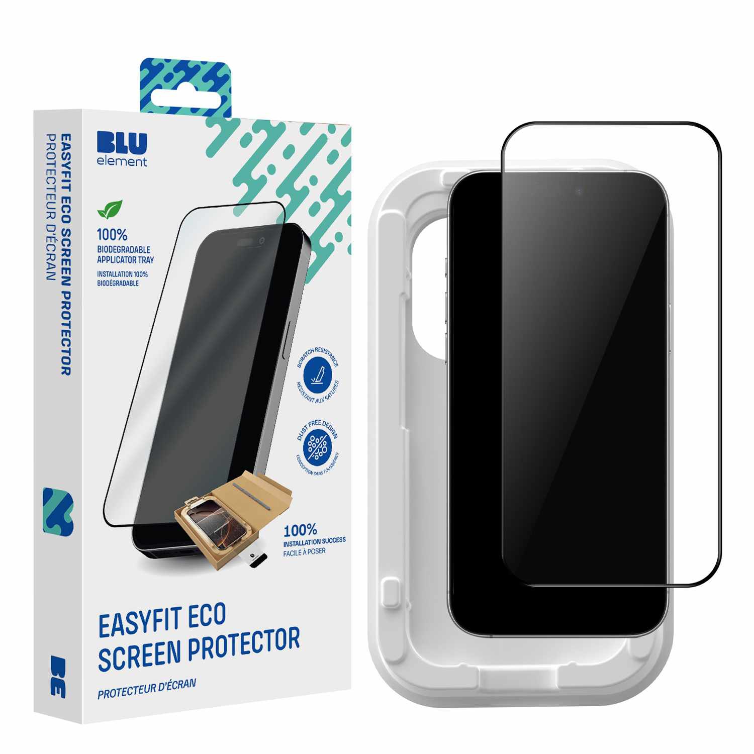 Protecteur d'écran EasyFit Eco de Blu Element pour iPhone Air