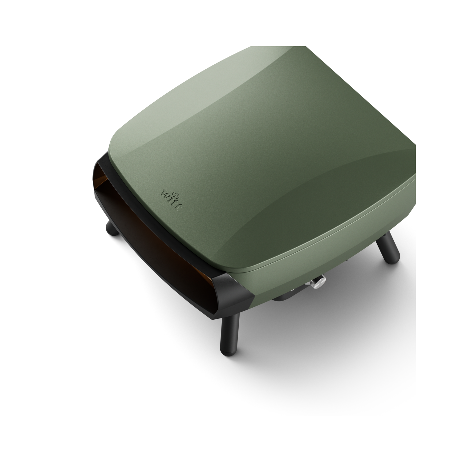 Witt Piccolo Rotante 16" Pizza Oven - Matte Green