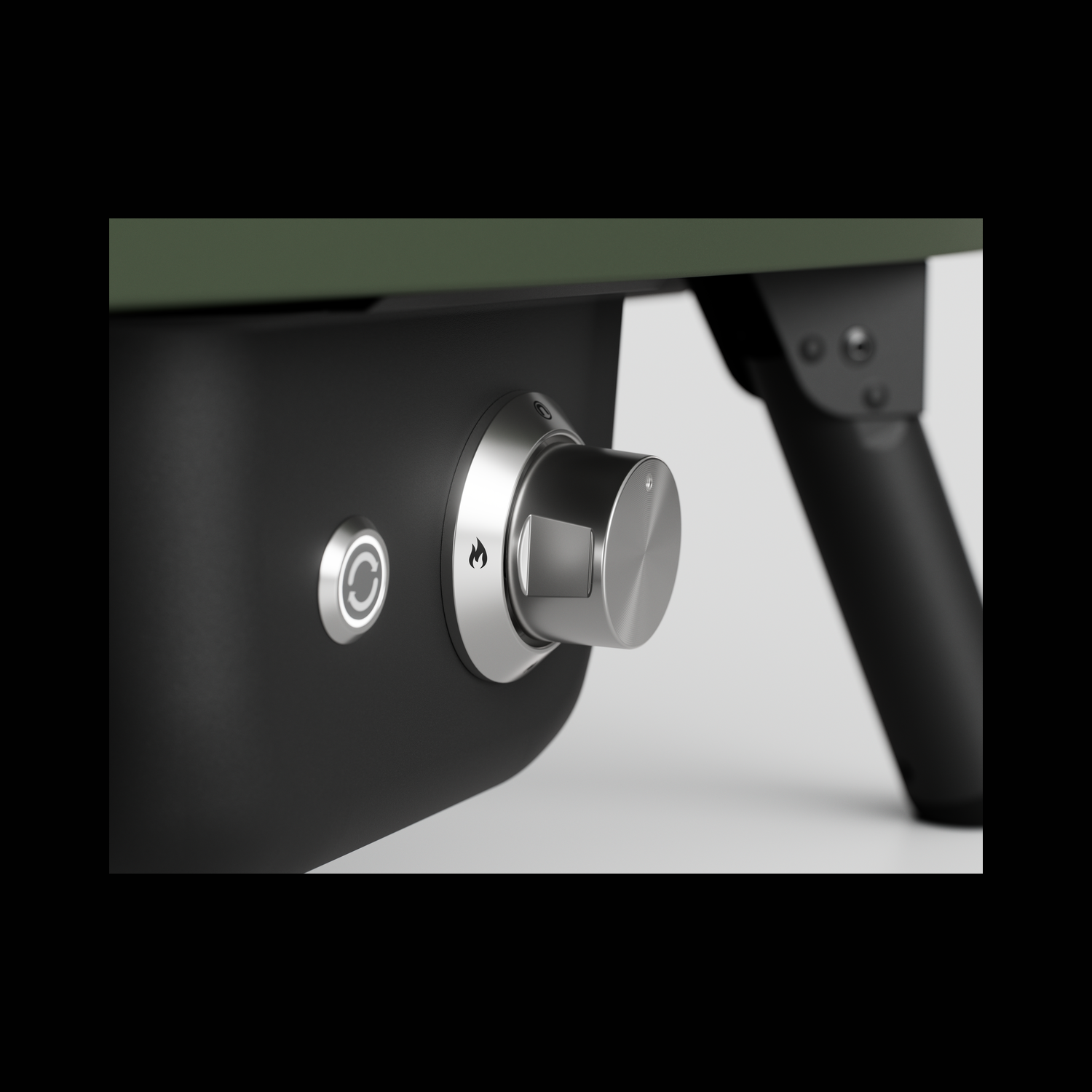 Witt Piccolo Rotante 16" Pizza Oven - Matte Green