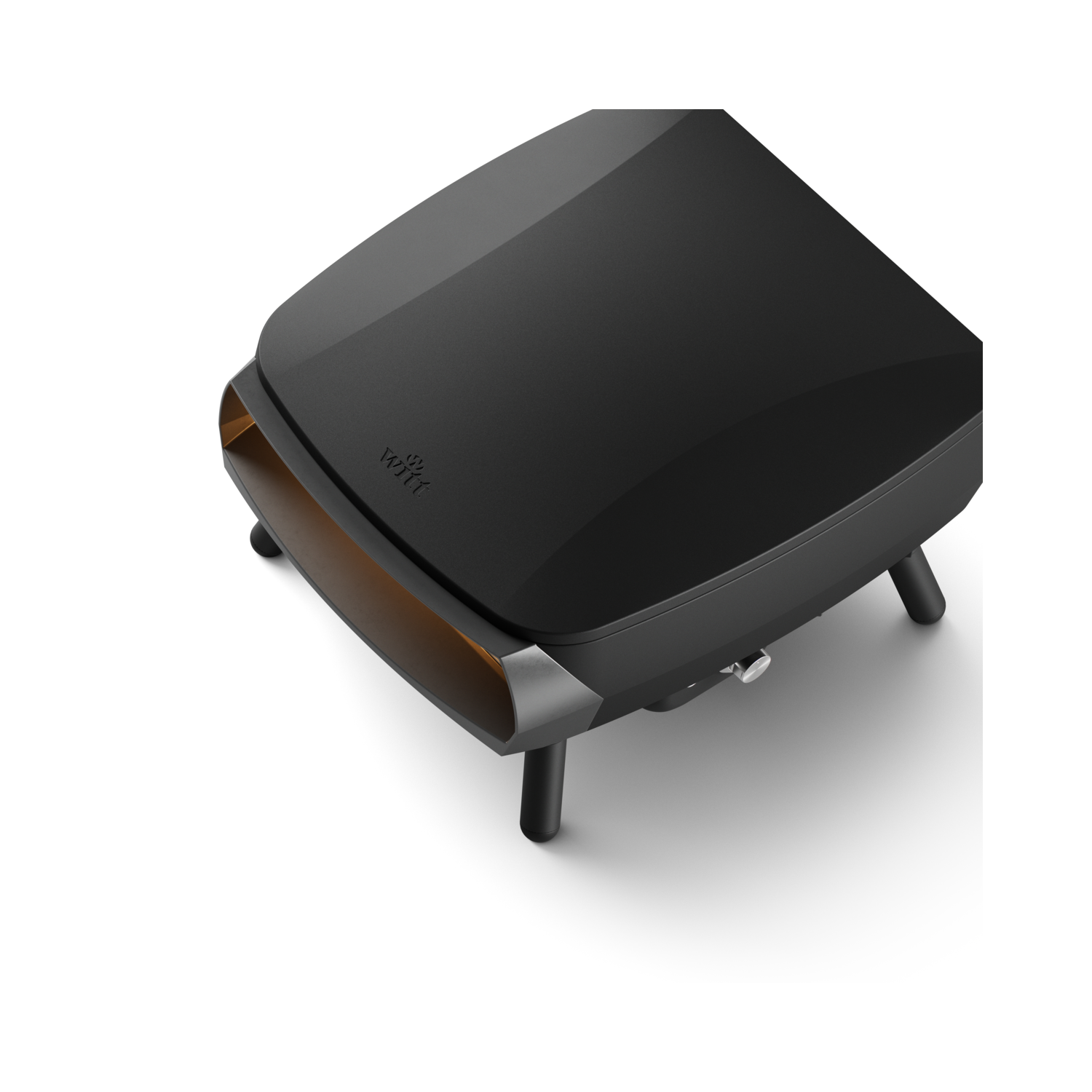 Witt Piccolo Rotante 16" Pizza Oven - Matte Black