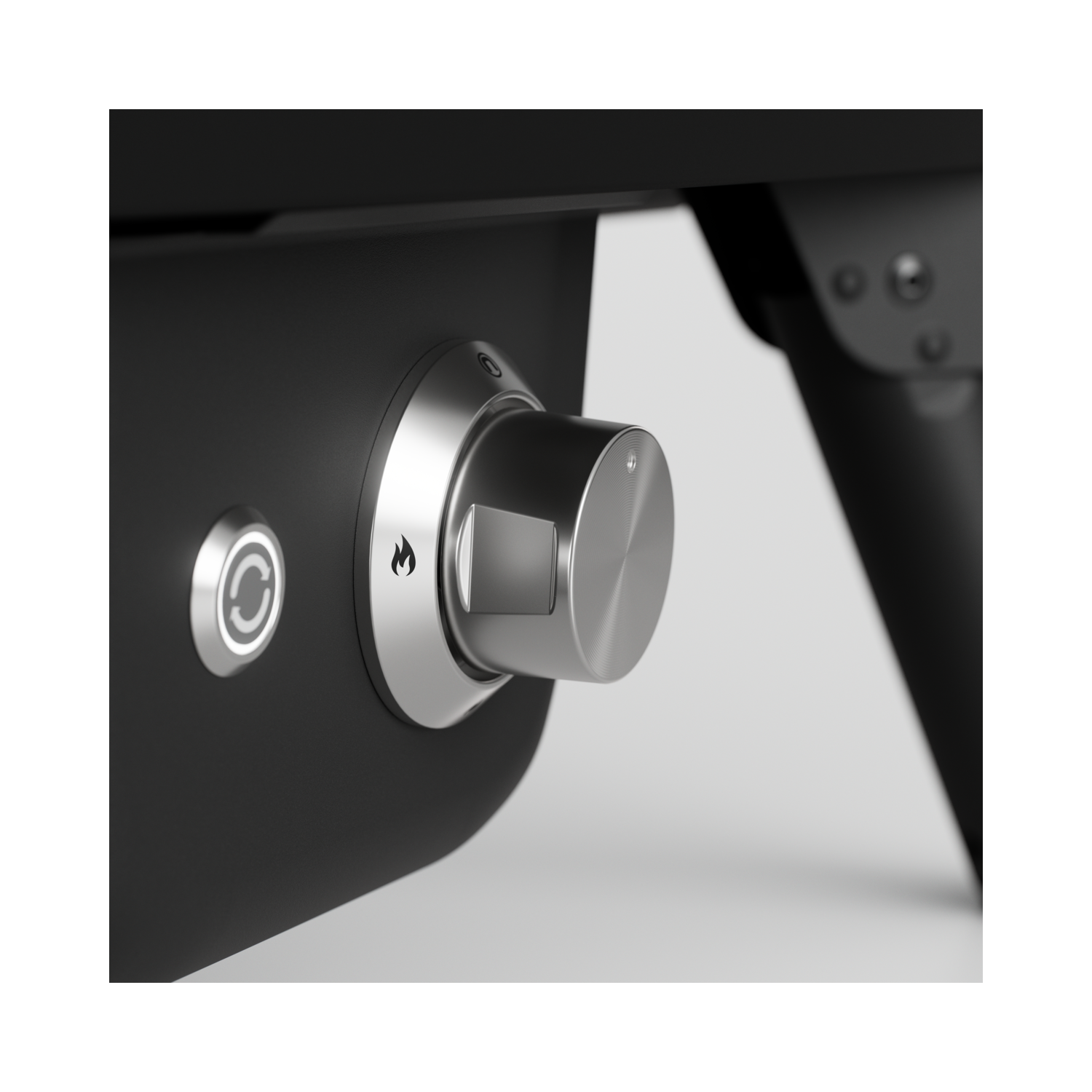 Witt Piccolo Rotante 16" Pizza Oven - Matte Black