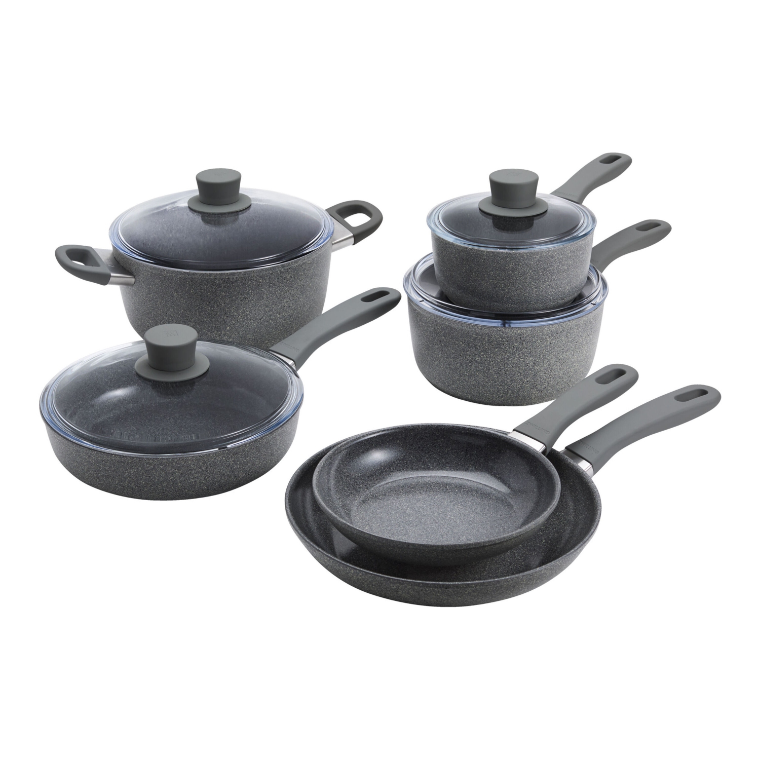 ZWILLING Parma Plus Ceramic 10 Piece Aluminum Cookware Set