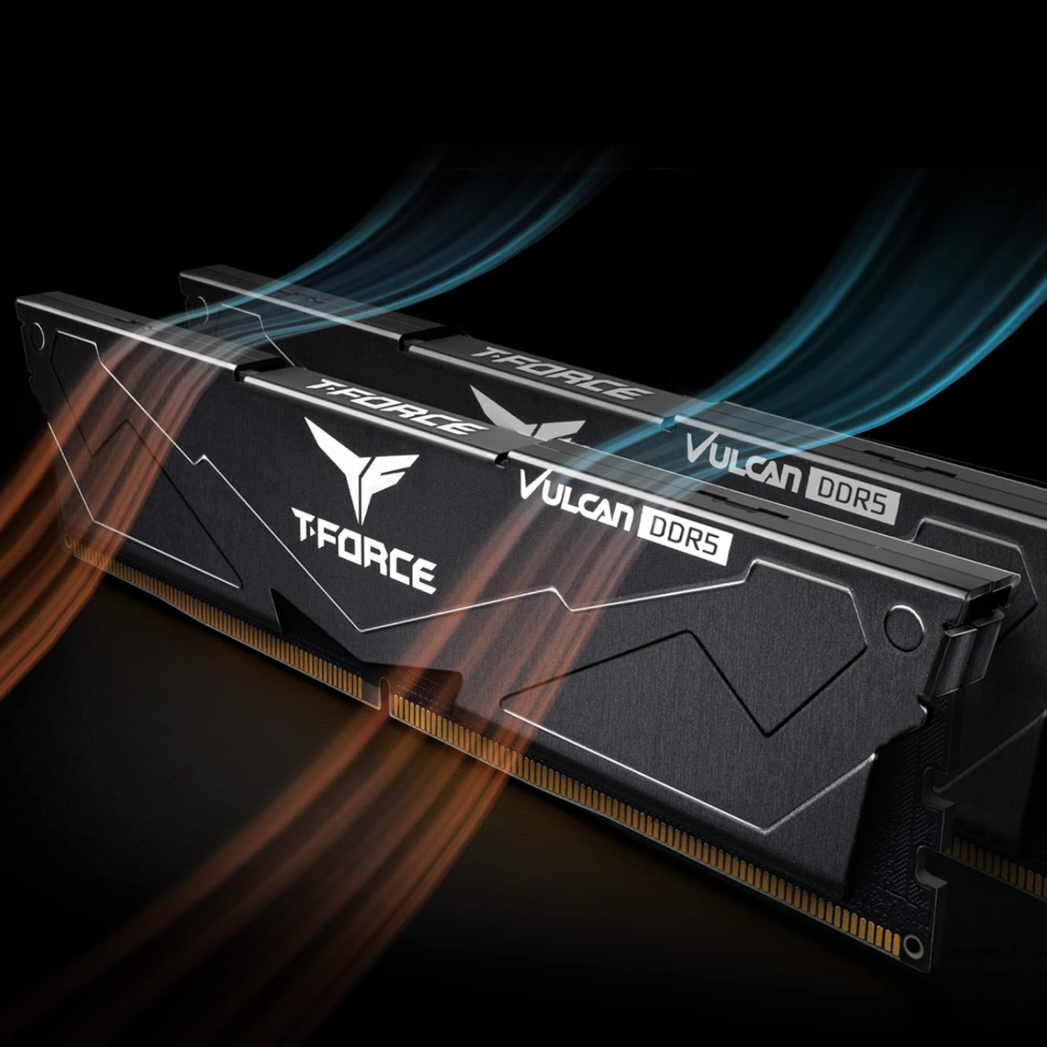 Refurbished TEAMGROUP T-Force Vulcan DDR5 32GB (2x16GB) 6000MHz (PC5-48000) CL38 Desktop Memory Module Ram (FLBD532G6000HC38ADC01)
